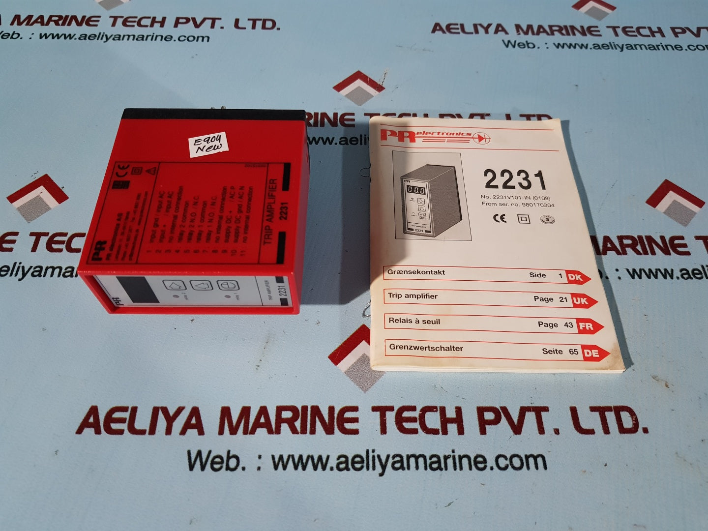 Pr electronics 2231p trip amplifier