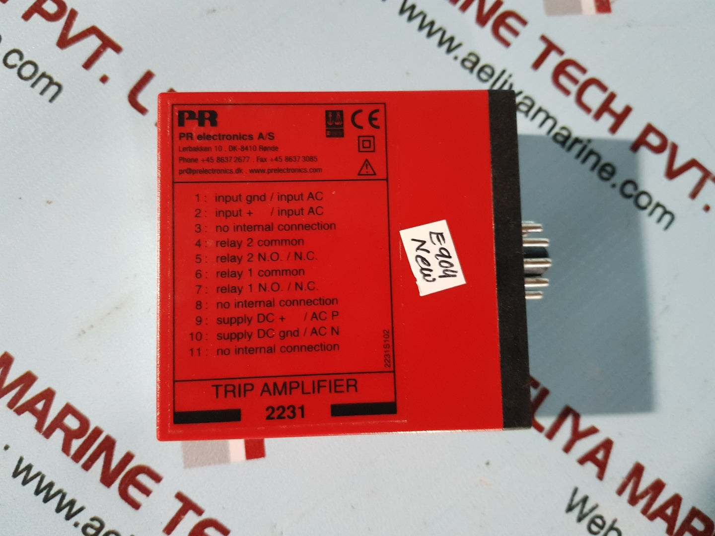 Pr electronics 2231p trip amplifier