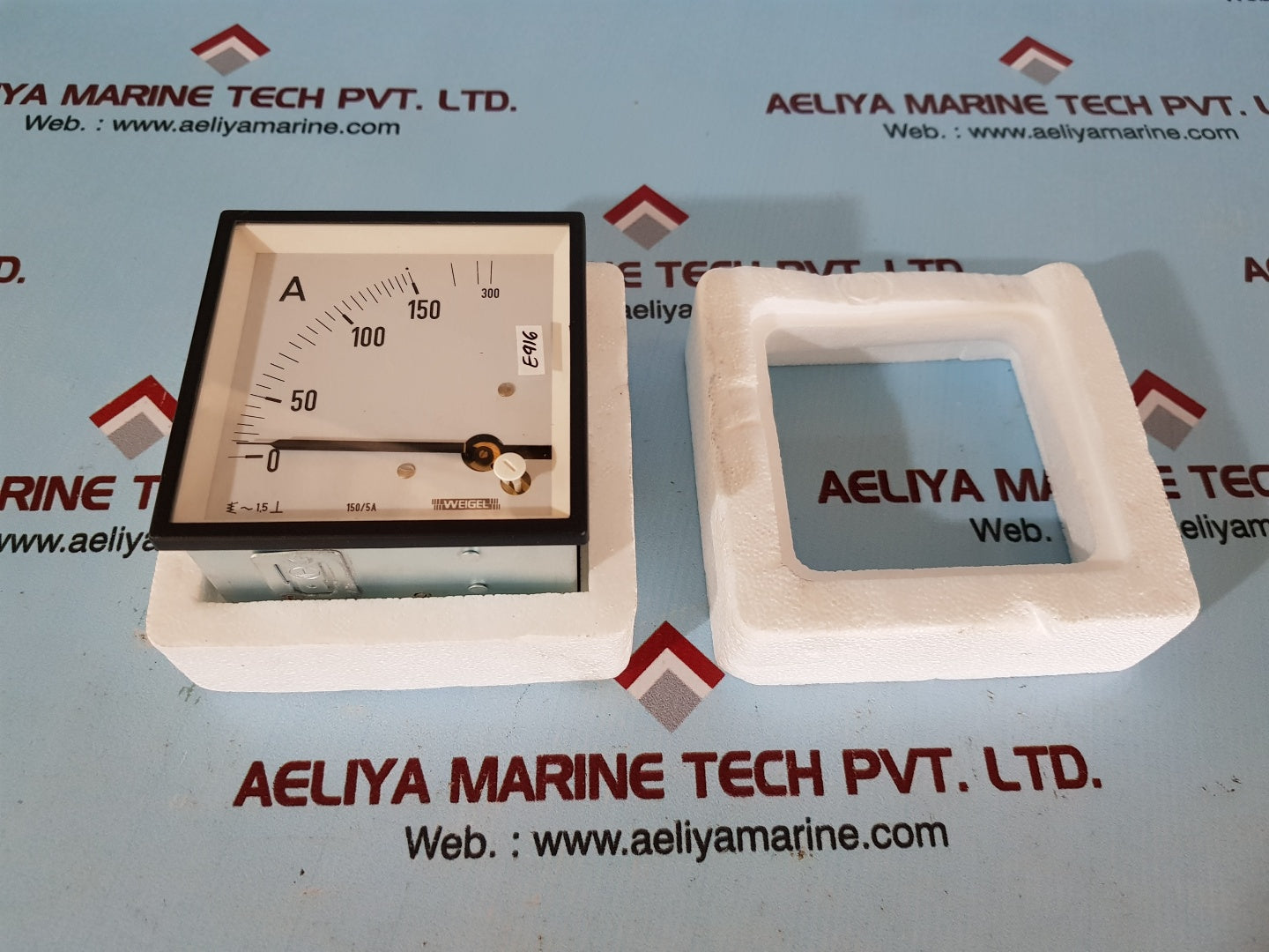 Weigel wq96rs amperemeter 0-150/300a