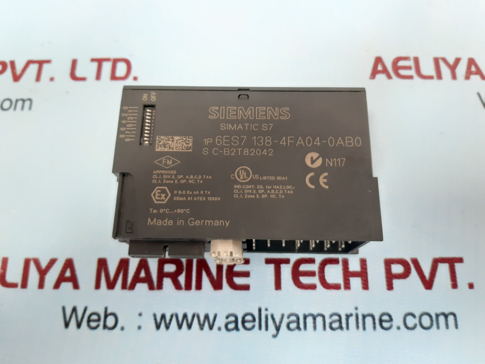 Siemens Simatic S7 6Es7 138-4Fa04-0Ab0 Plc Digital Input Module