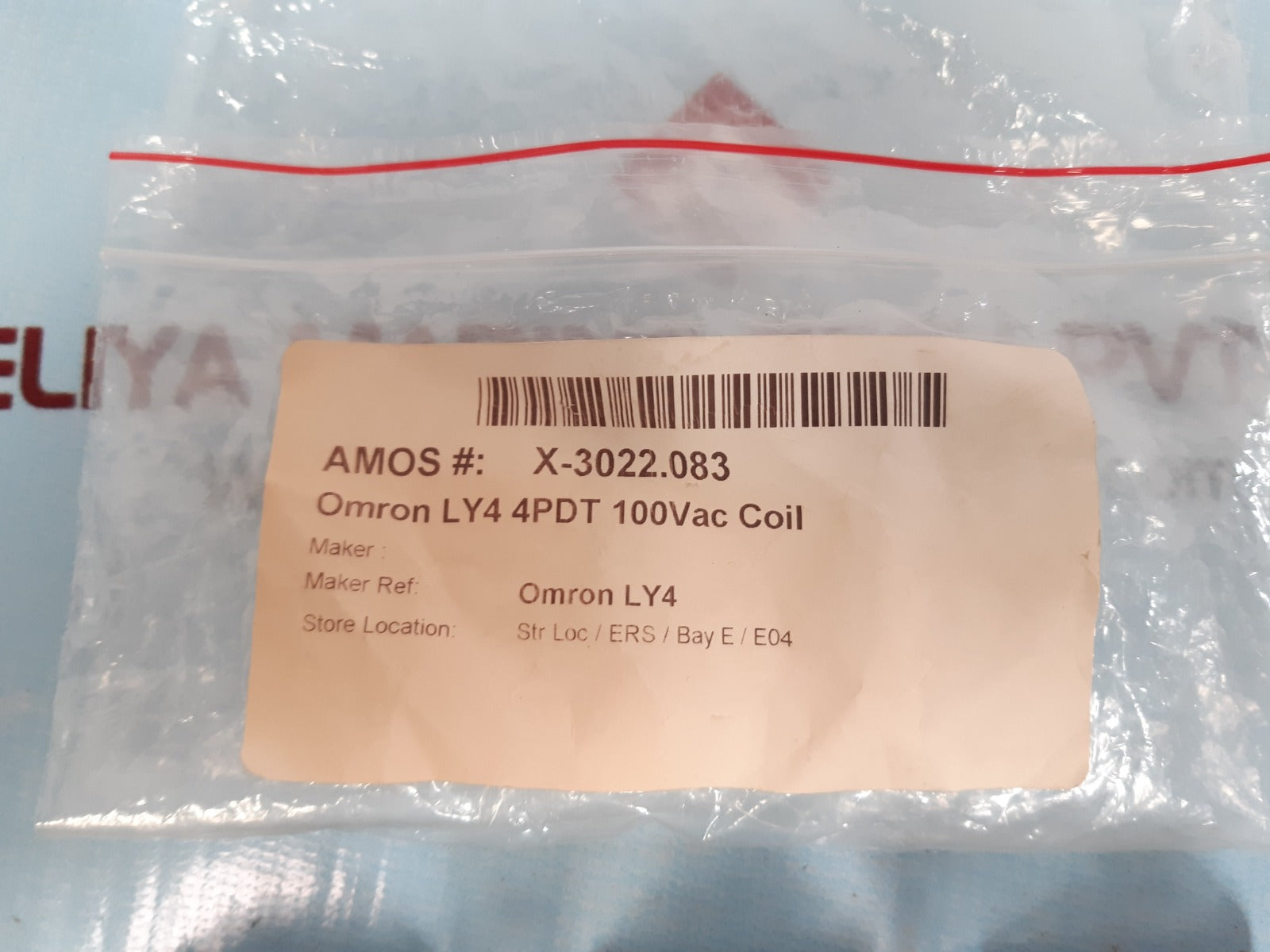 Lot Of 5X Omron Ly4N General Purpose Relay Ly4 4Pdt 100Vac Coil