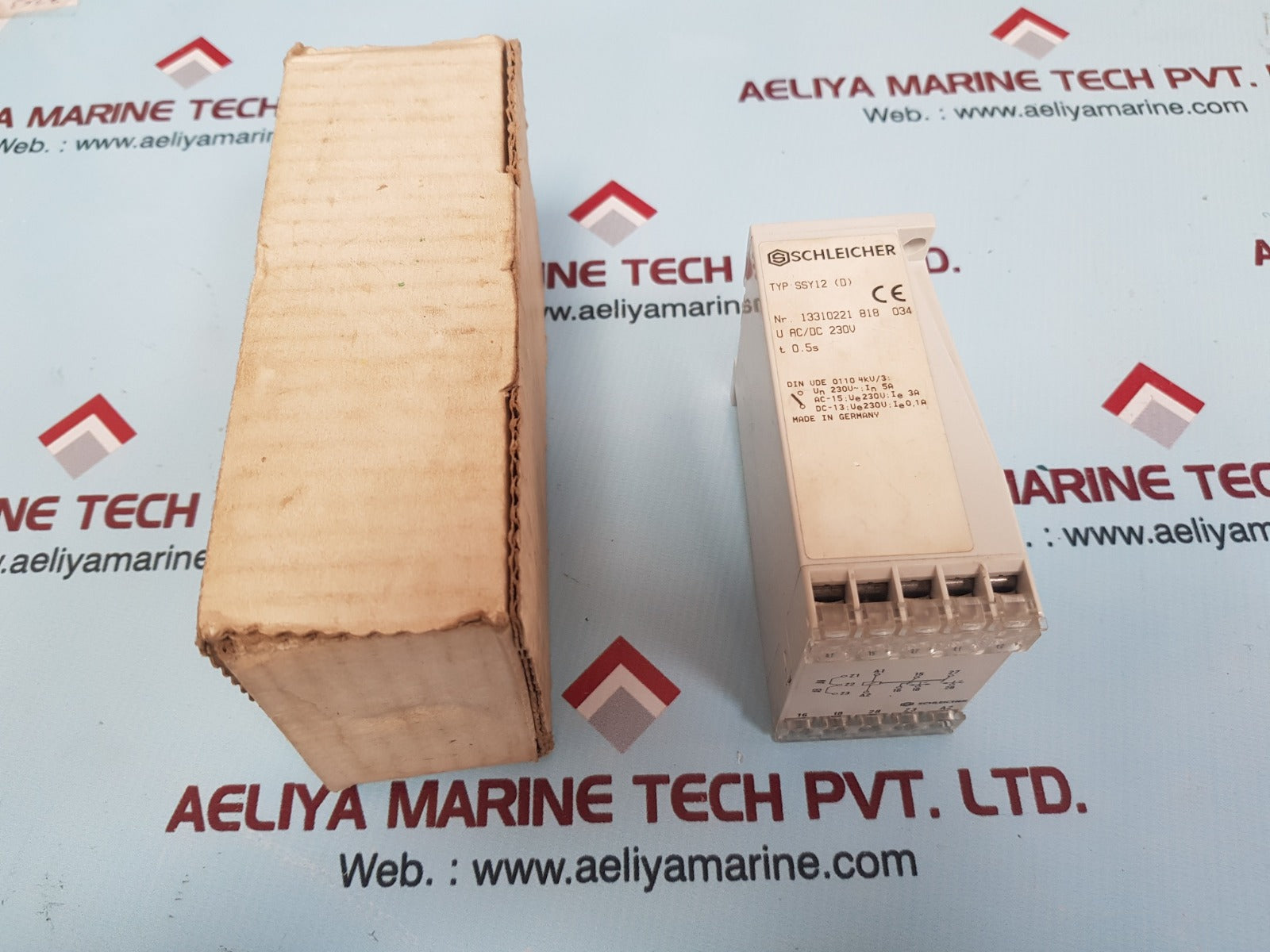 Schleicher Ssy12 Time Relay 13310221 818 034 U Ac/Dc 230V