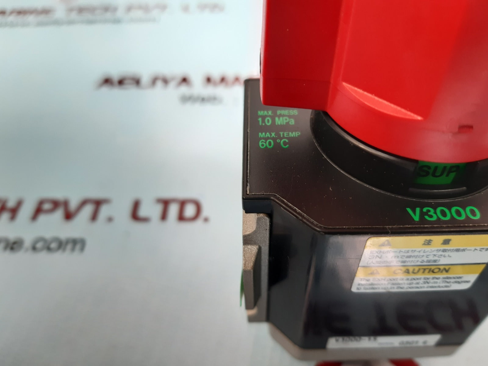 Ckd V3000-15 Pneumatic Manual Shut-off Exhaust Valve