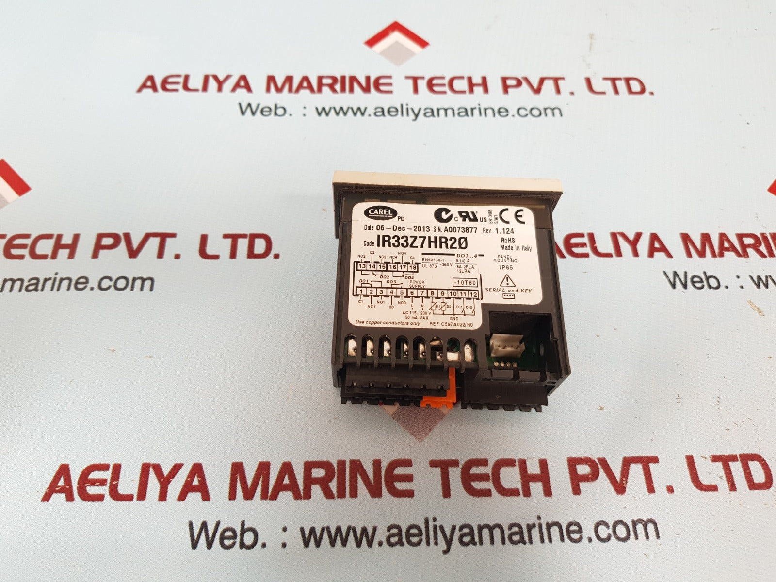 Carel Ir33Z7Hr20 Temperature Controller Ac 115...230V 50 Ma Max