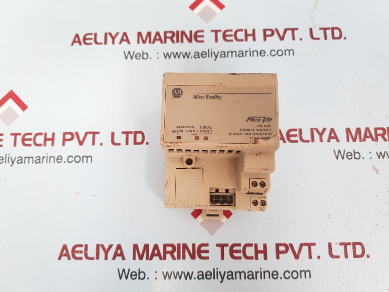 Allen-bradley 1794-asb2 Flex I/0 Power Supply 2 Slot Rio Adapter Module