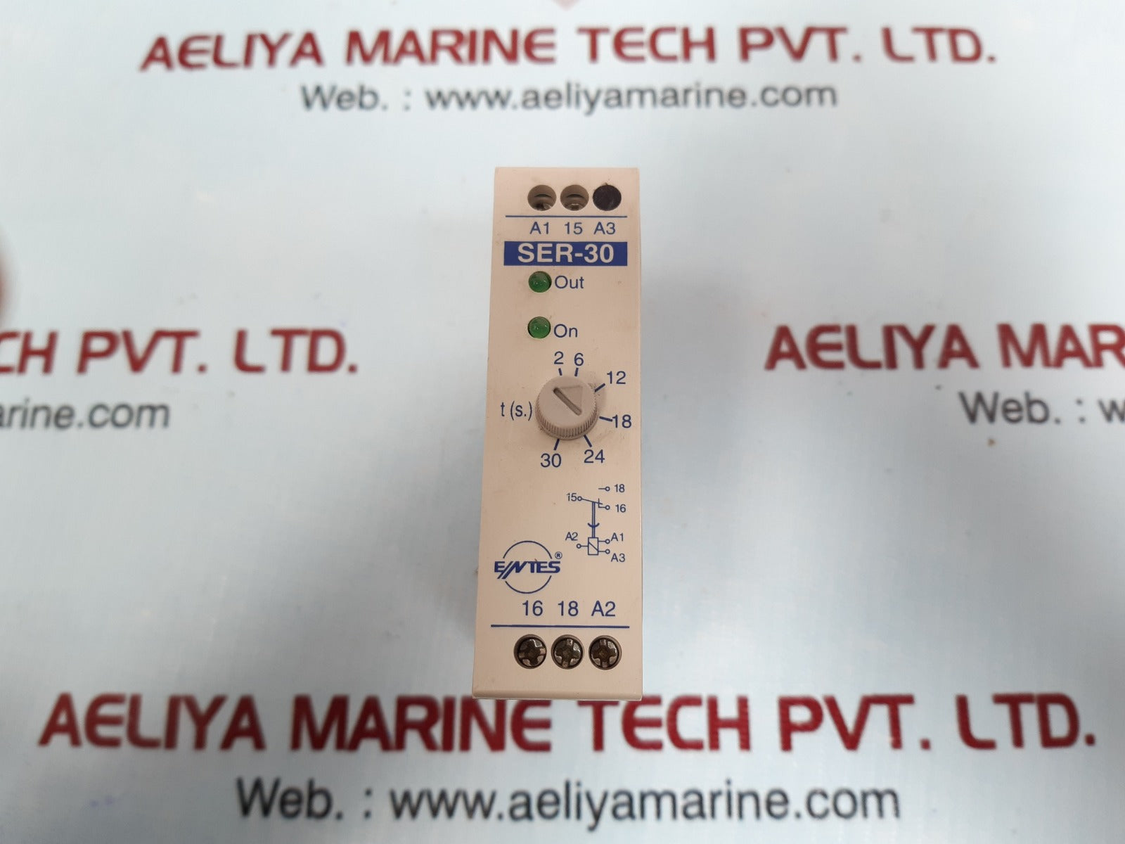 Entes Ser-30 Time Relay 2-30 Sec 50/60Hz