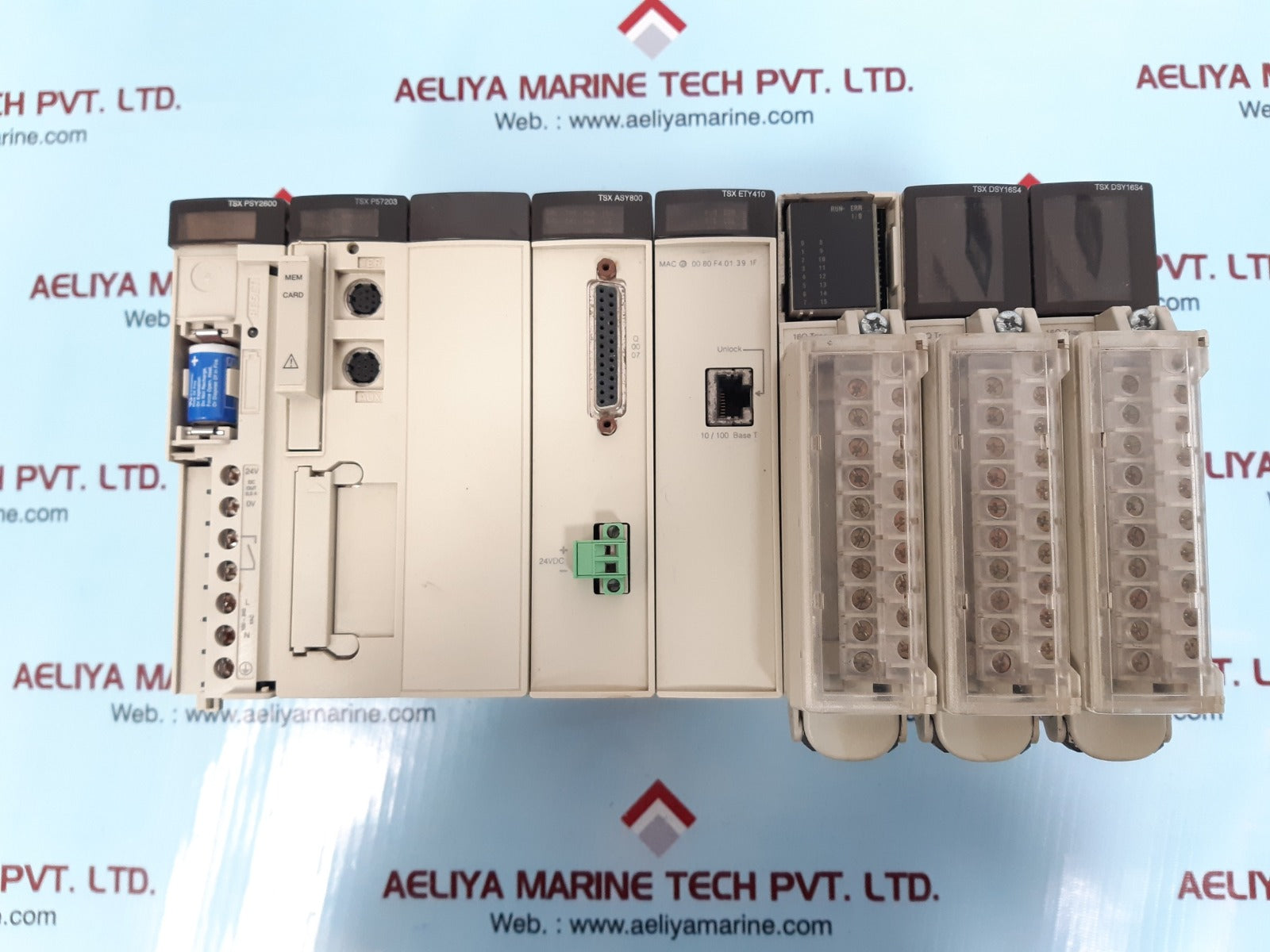 schneider electric tsx psy2600 tsx p57203 tsx asy800 tsx ety410 tsx dsy16s4 module rack