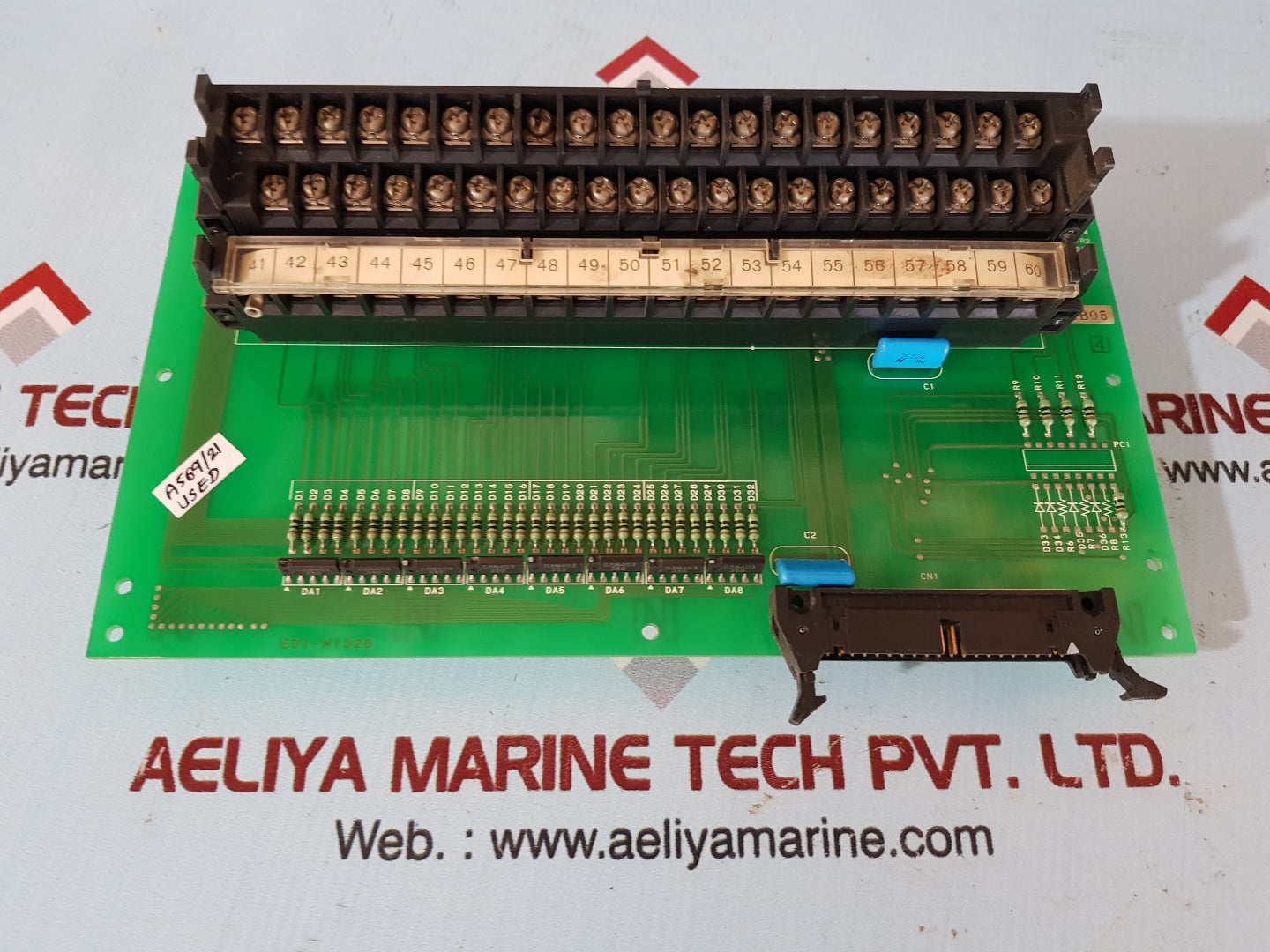 Jrcs edi-m132b terminal block interface pcb card