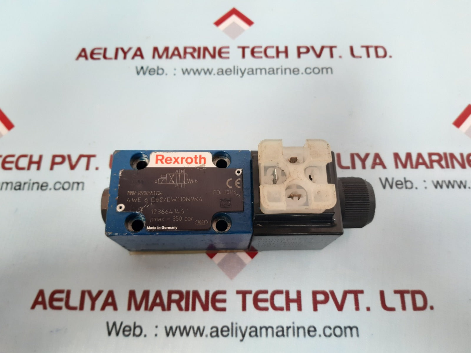 Rexroth 4We 6 D62/Ew110N9K4 Direction Control Solenoid Valve