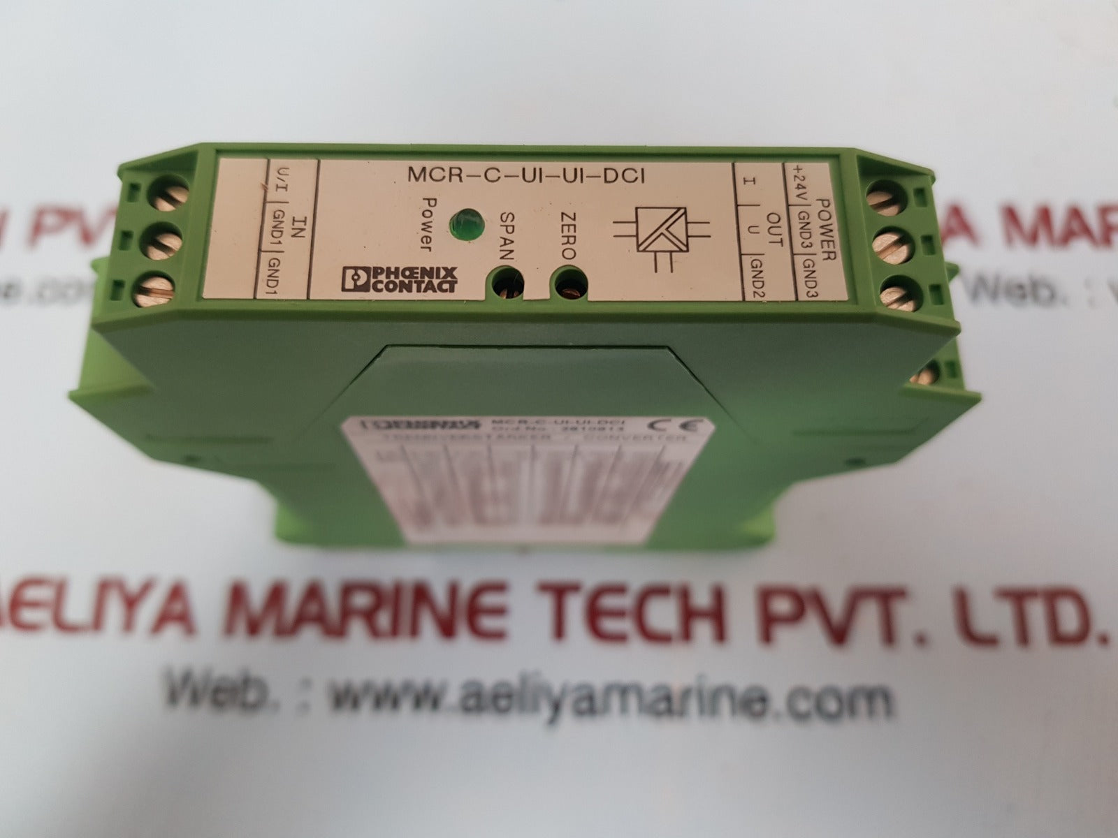 Phoenix contact mcr-c-ui-ui-dci isolation amplifier 2810913