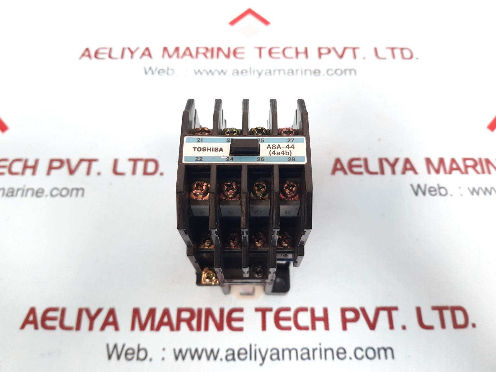 Toshiba A8A-44 (4A4B) Control Relay 220V-3A 440V-1A