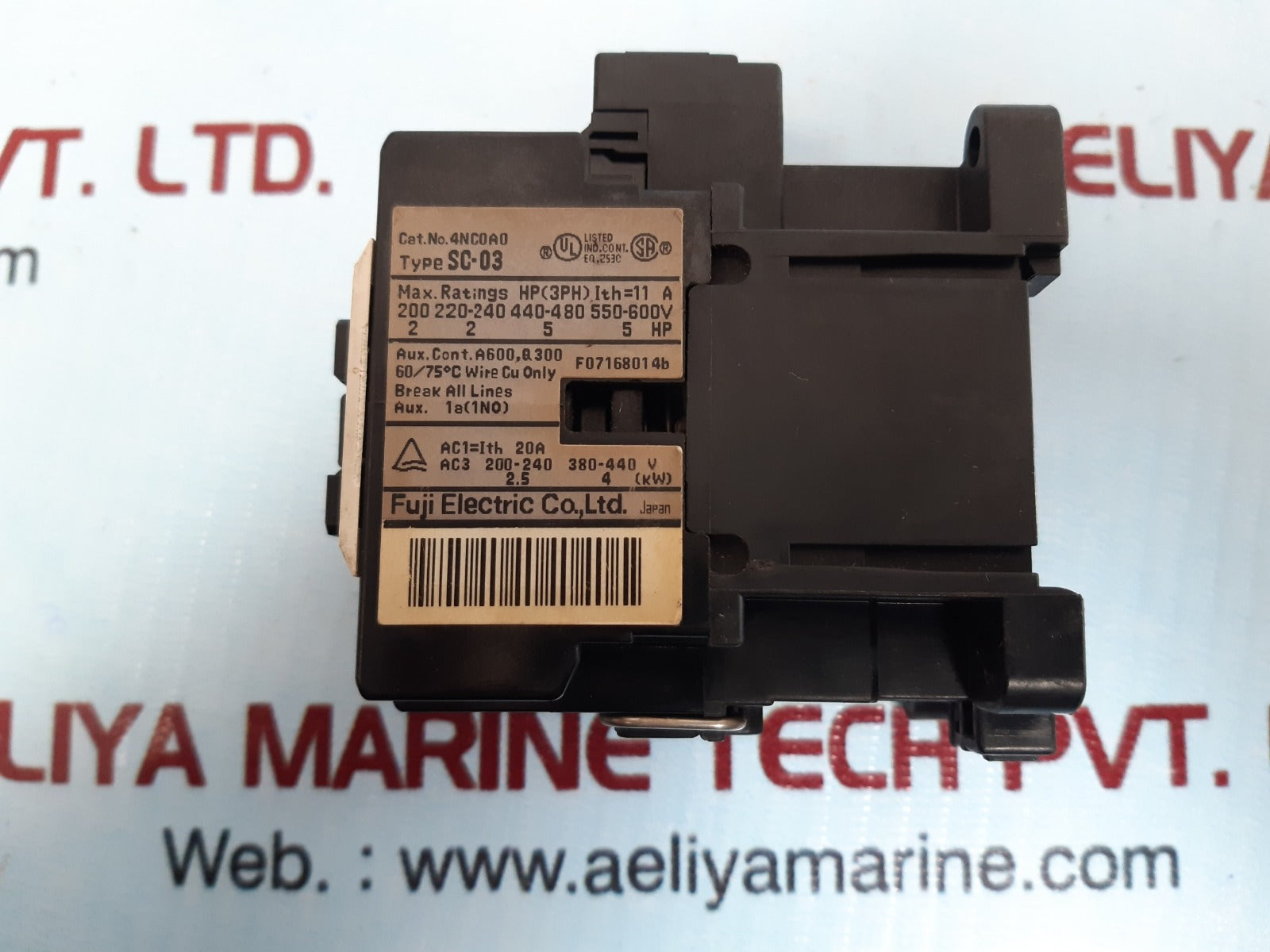 Fuji Electric Sc-03 Electromagnetic Contactor