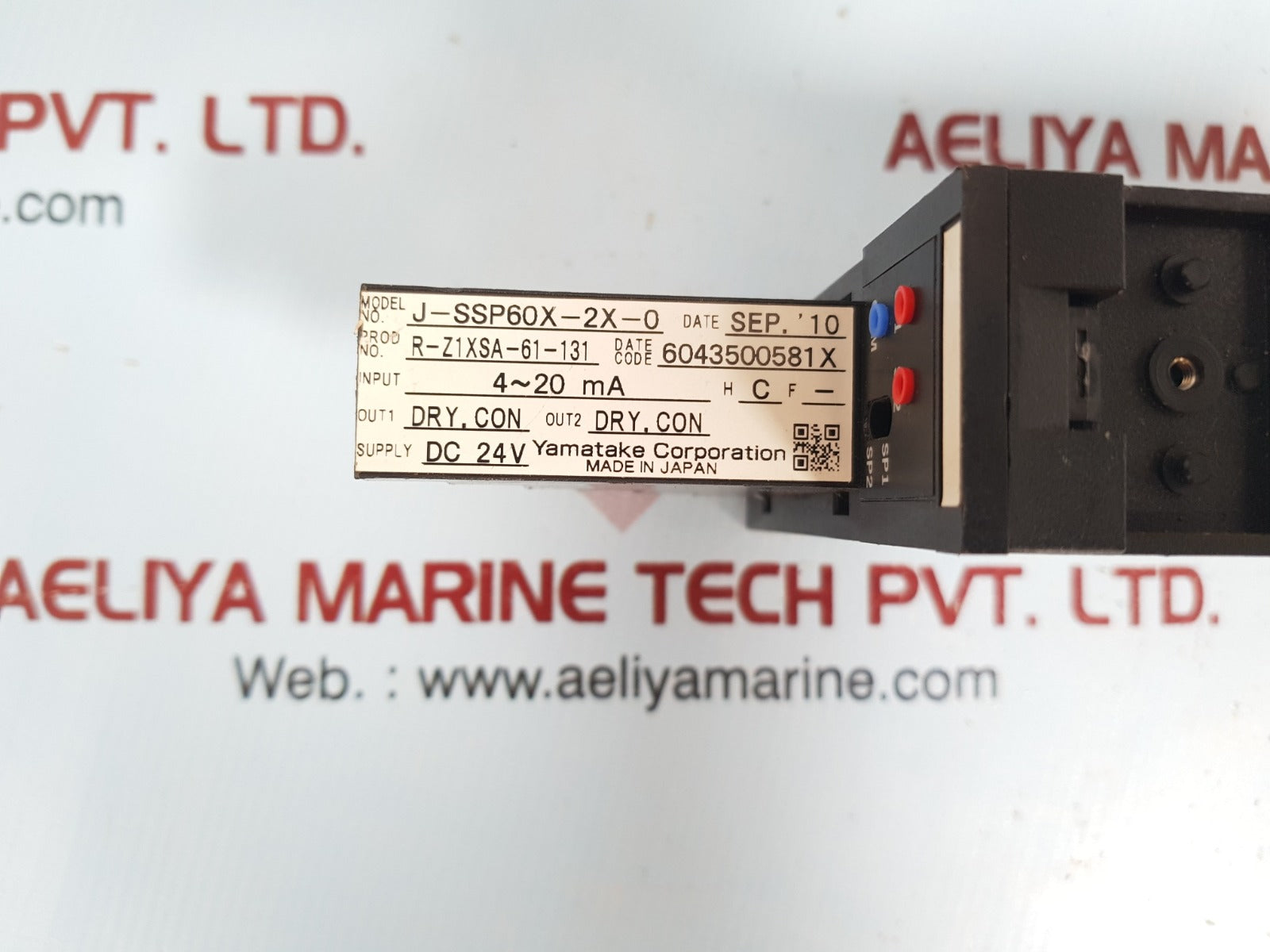 Yamatake J-ssp60X-2X-0 Controller Dc 24V