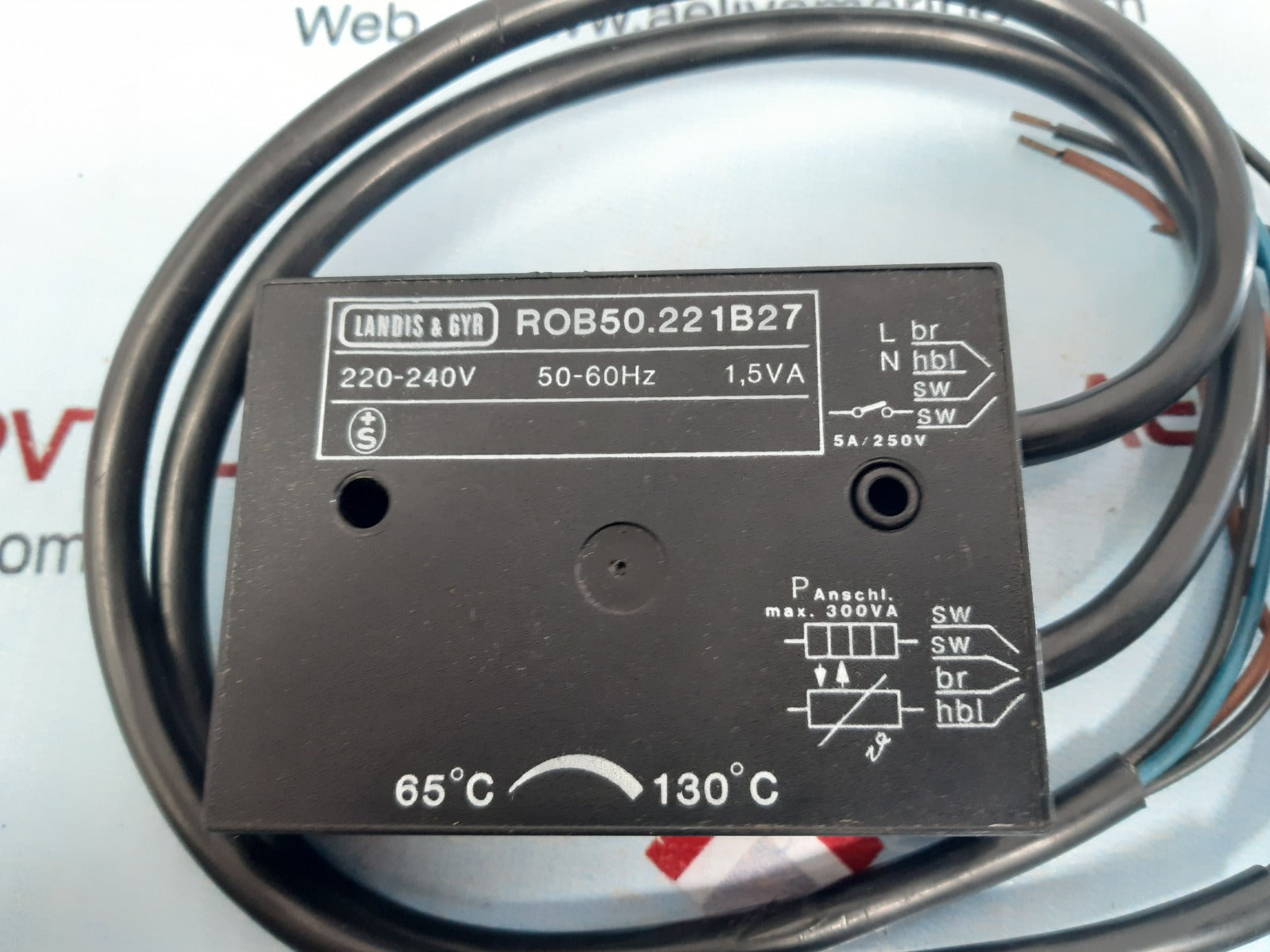 Landis & gyr rob50.221b27 temperature controller