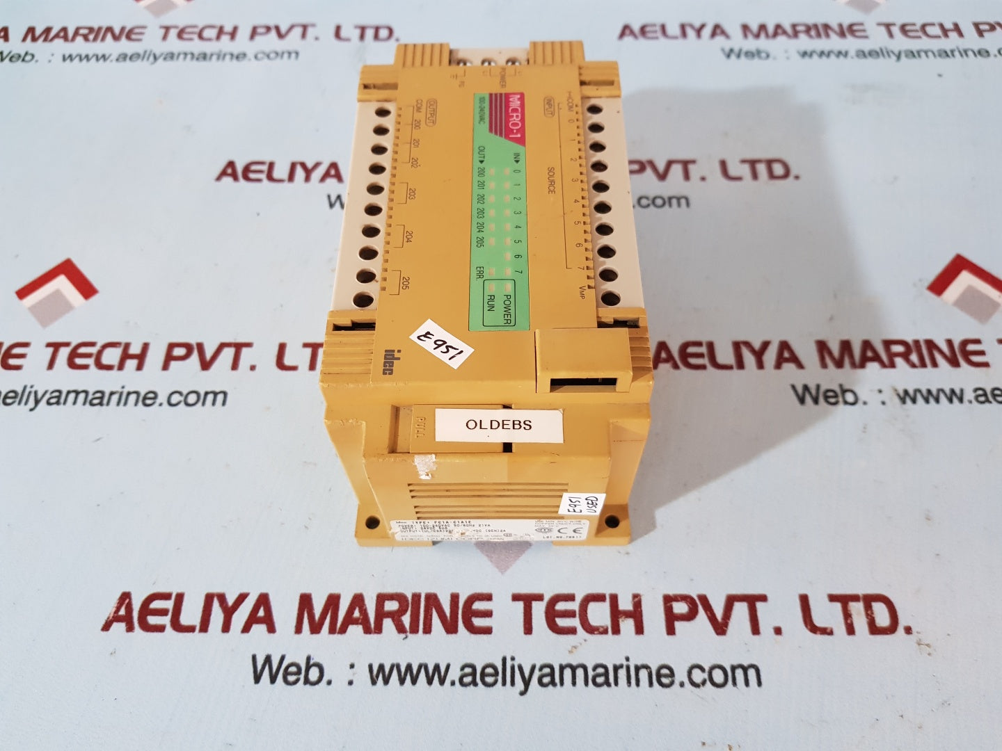 Idec fc1a-c1a1e programmable logic controller 100-240vac