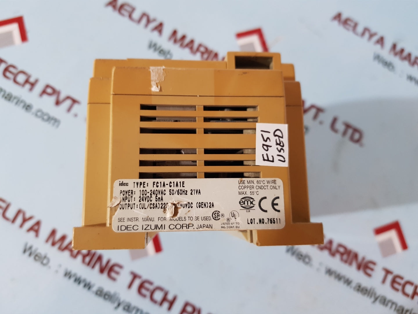 Idec fc1a-c1a1e programmable logic controller 100-240vac