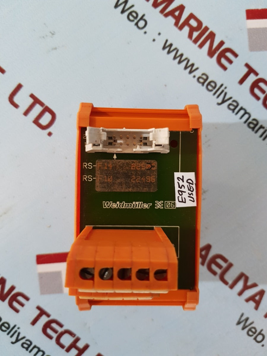 Weidmuller rs-f14 interface unit rs-f10
