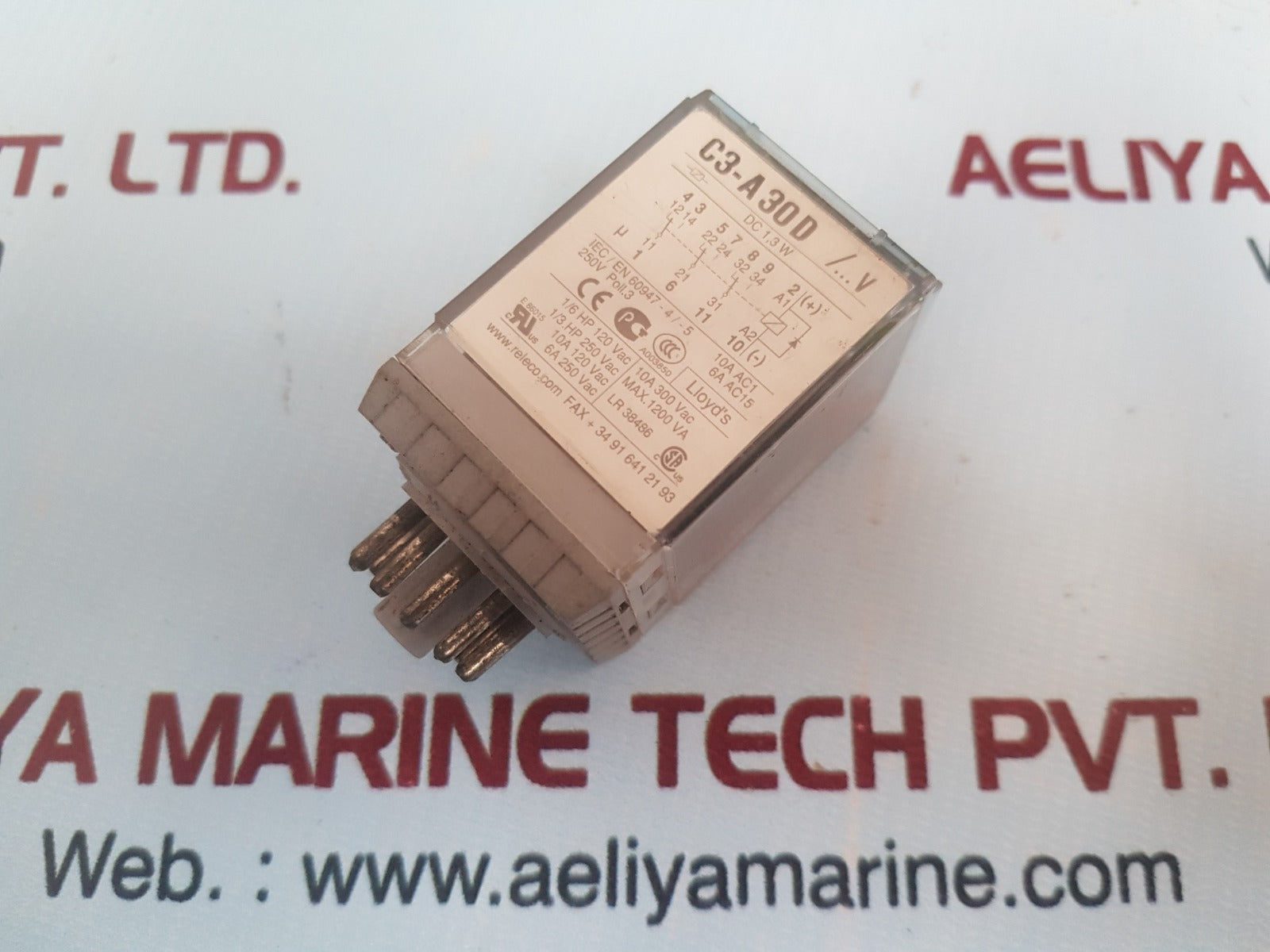 Releco Mr-c C3-a 30 D Relay Dc 24