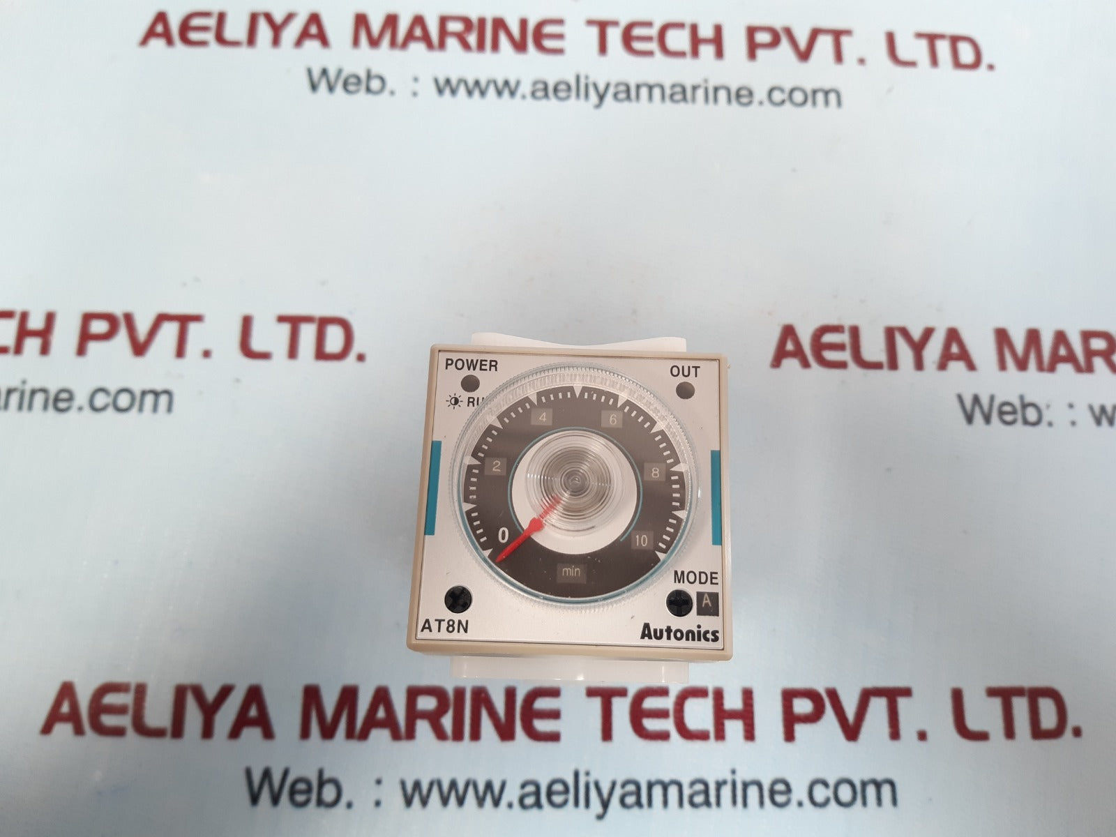 Autonics At8N Analog Timer 0-10 Min 100-240Vac /24-240Vdc 50-60Hz