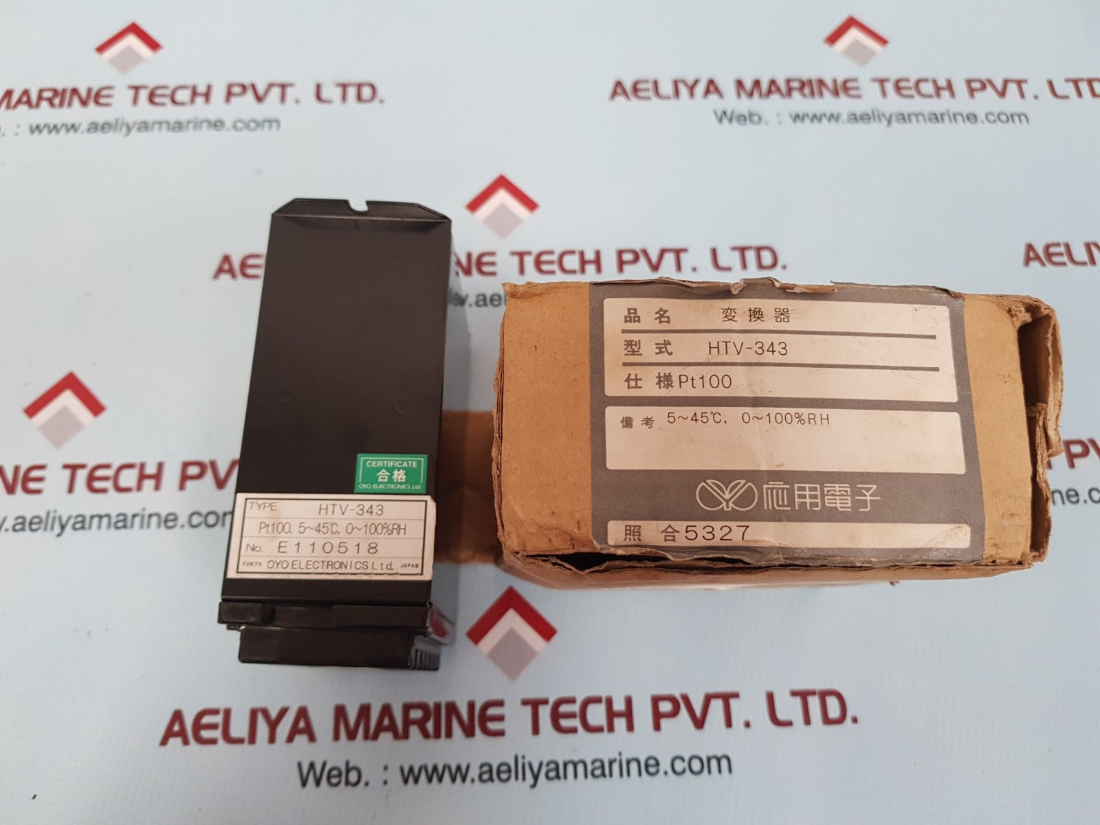 Oyo Electronics Htv-343 Pt 100 5~45ºC