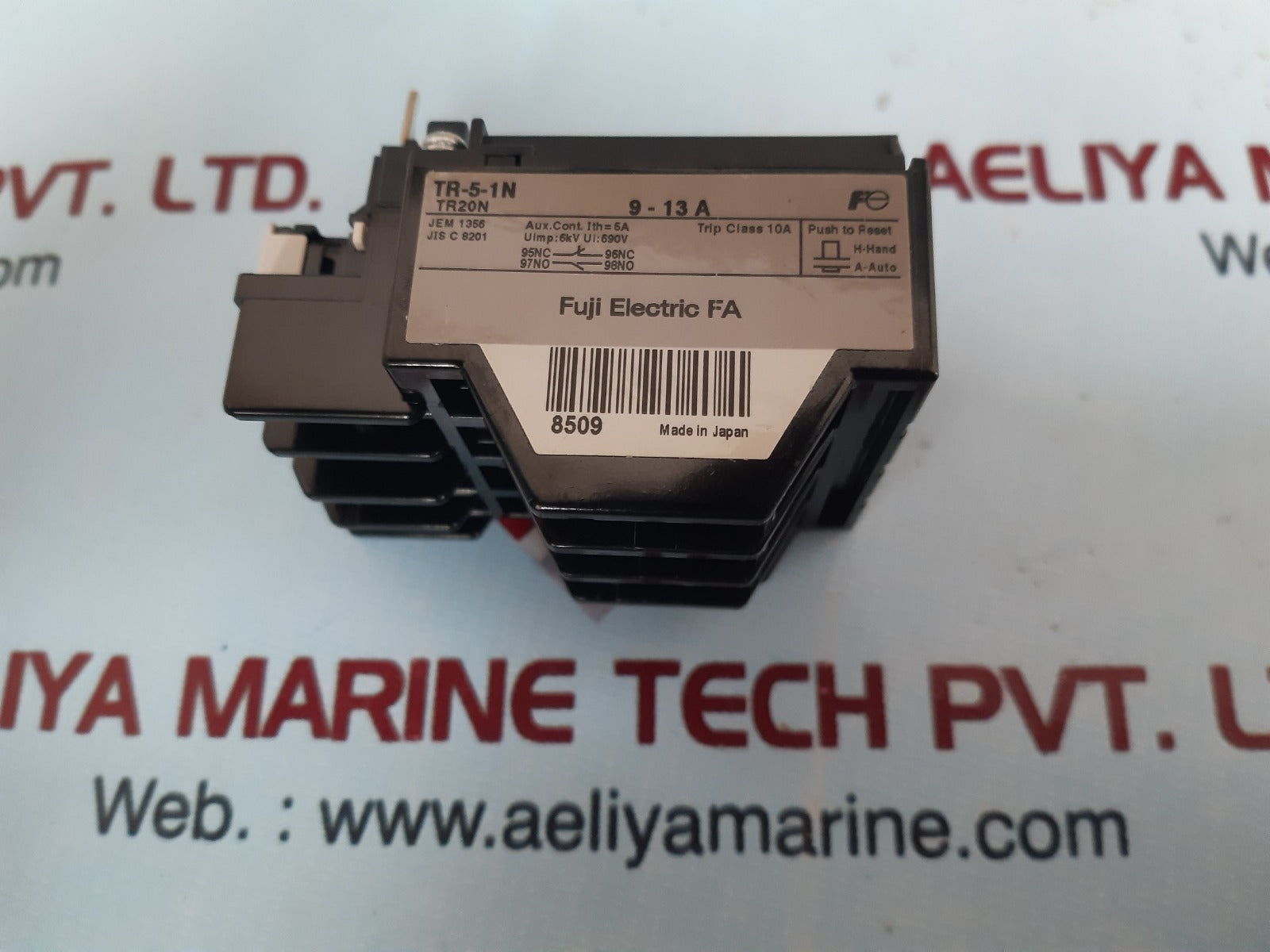 Fuji electric tr-5-1n thermal overload relay