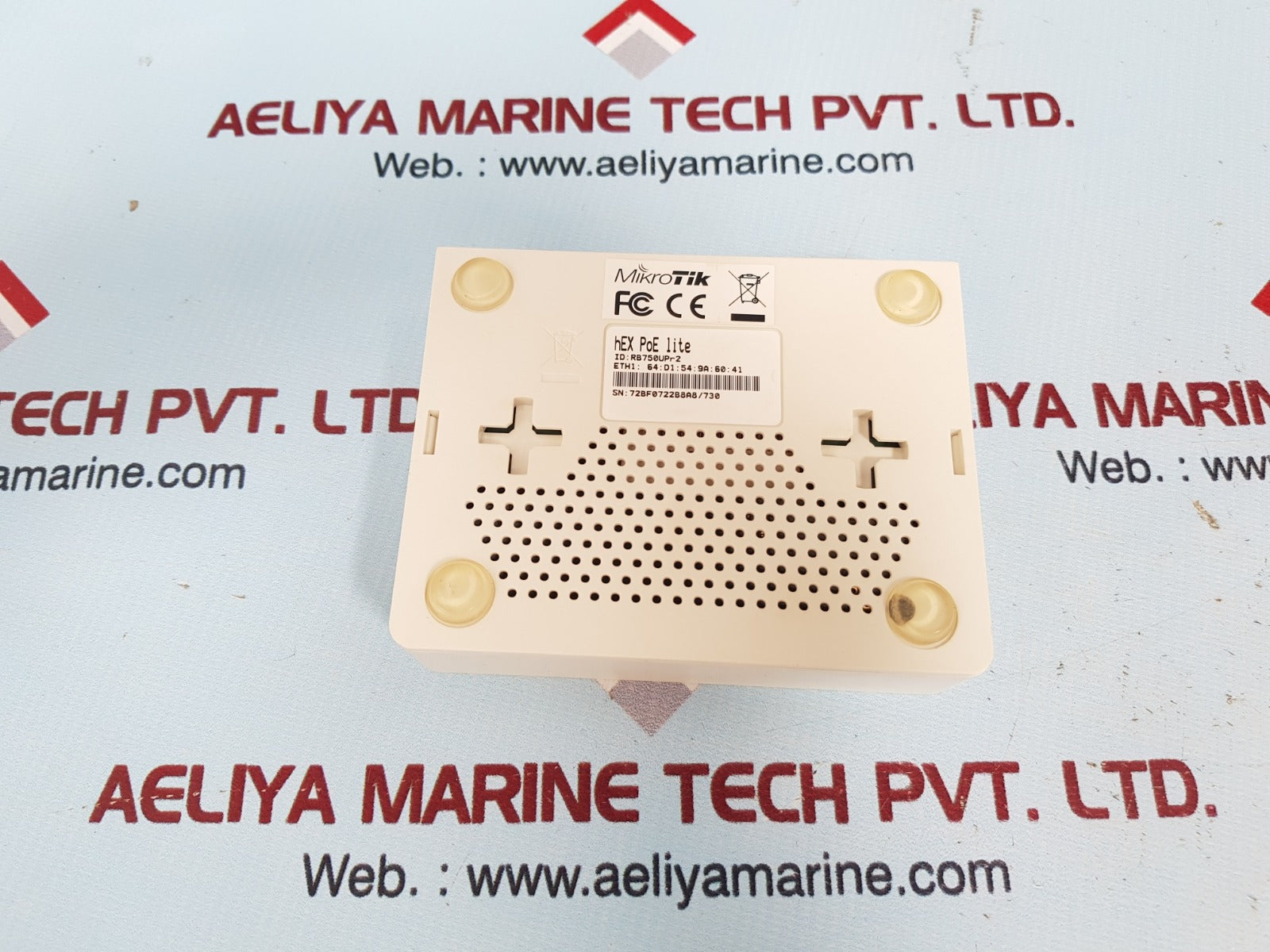 Mikrotik hex poe lite routerboard with wt2402500 adaptor