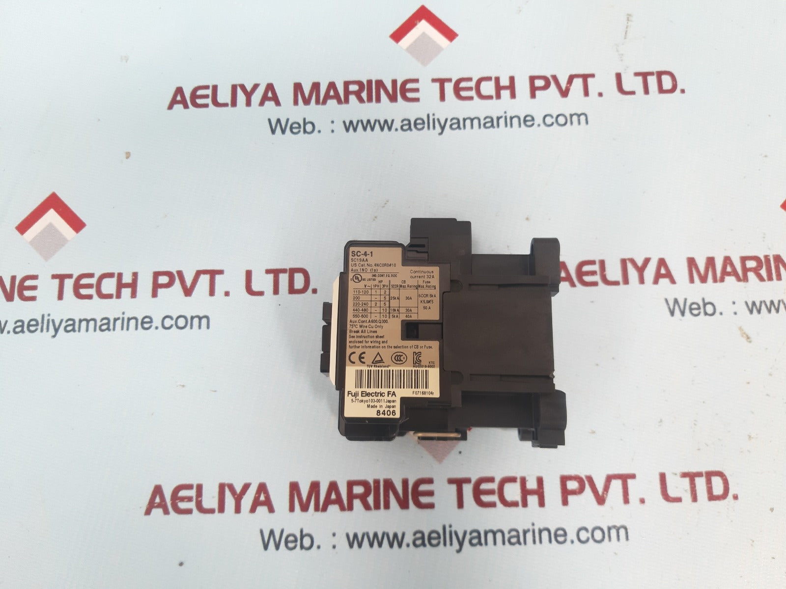 Fuji Electric Sc-4-1 Magnetic Contactor Auxiliary Relay