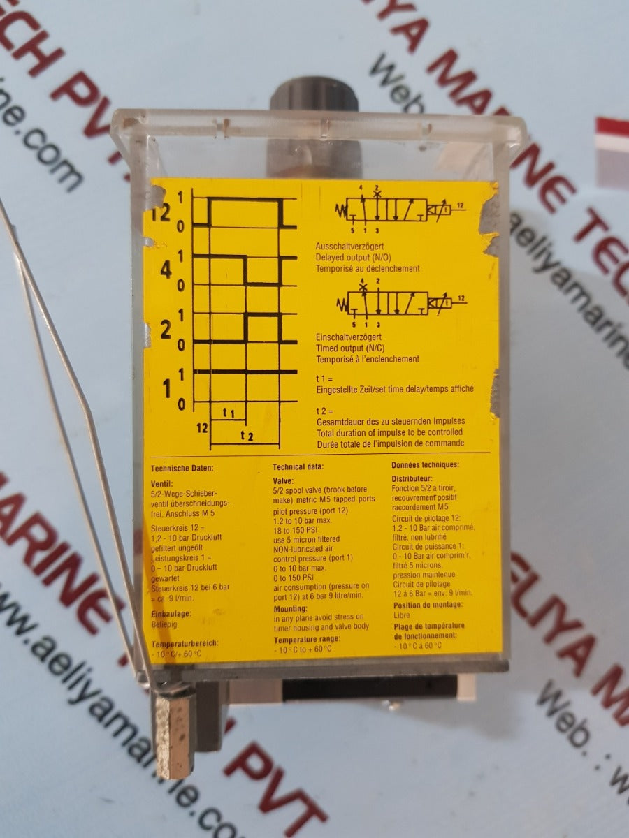 Norgren/Martonair m/50923 timer