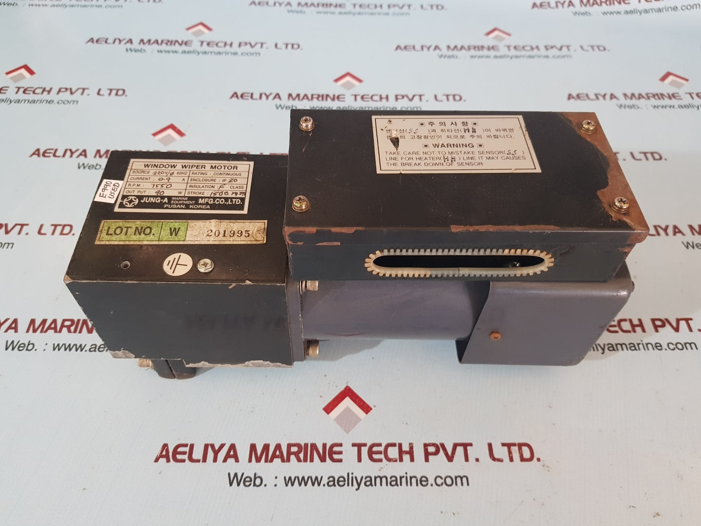 Jung-a marine window wiper motor 1500mm