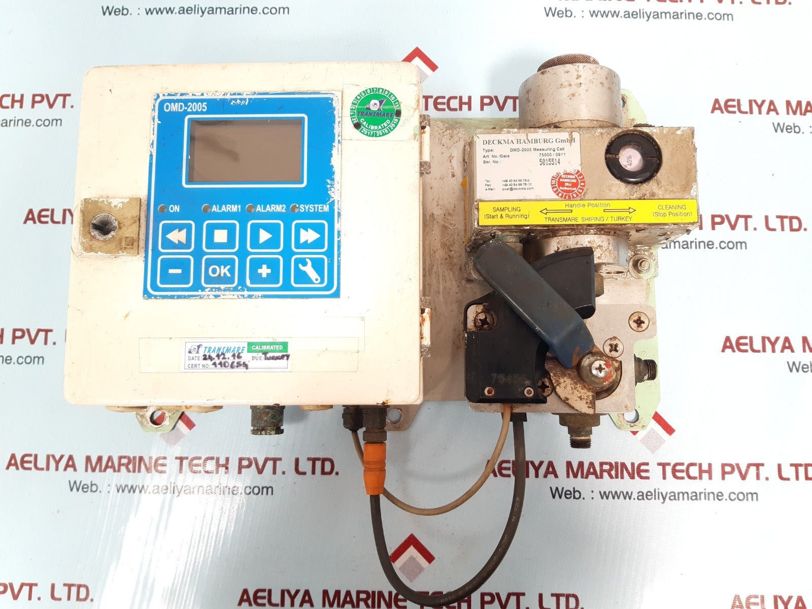 Deckma hamburg omd-2005 bilge alarm monitor