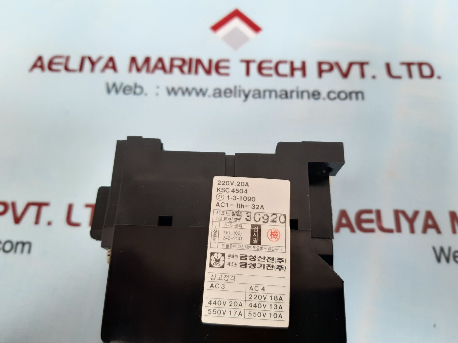 Goldstar smc-20p magnetic contactor 200v 50hz,220v 60hz