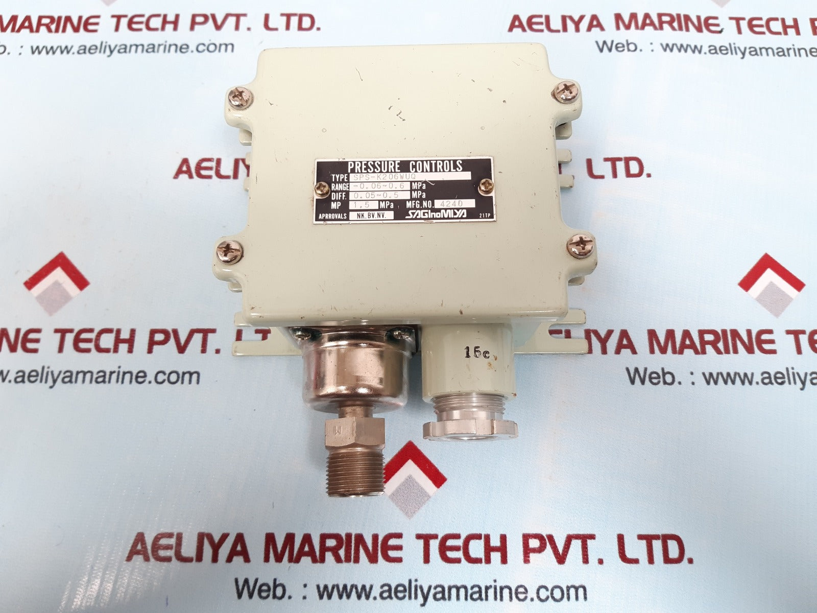 Saginomiya sps-k206wuq pressure control switch