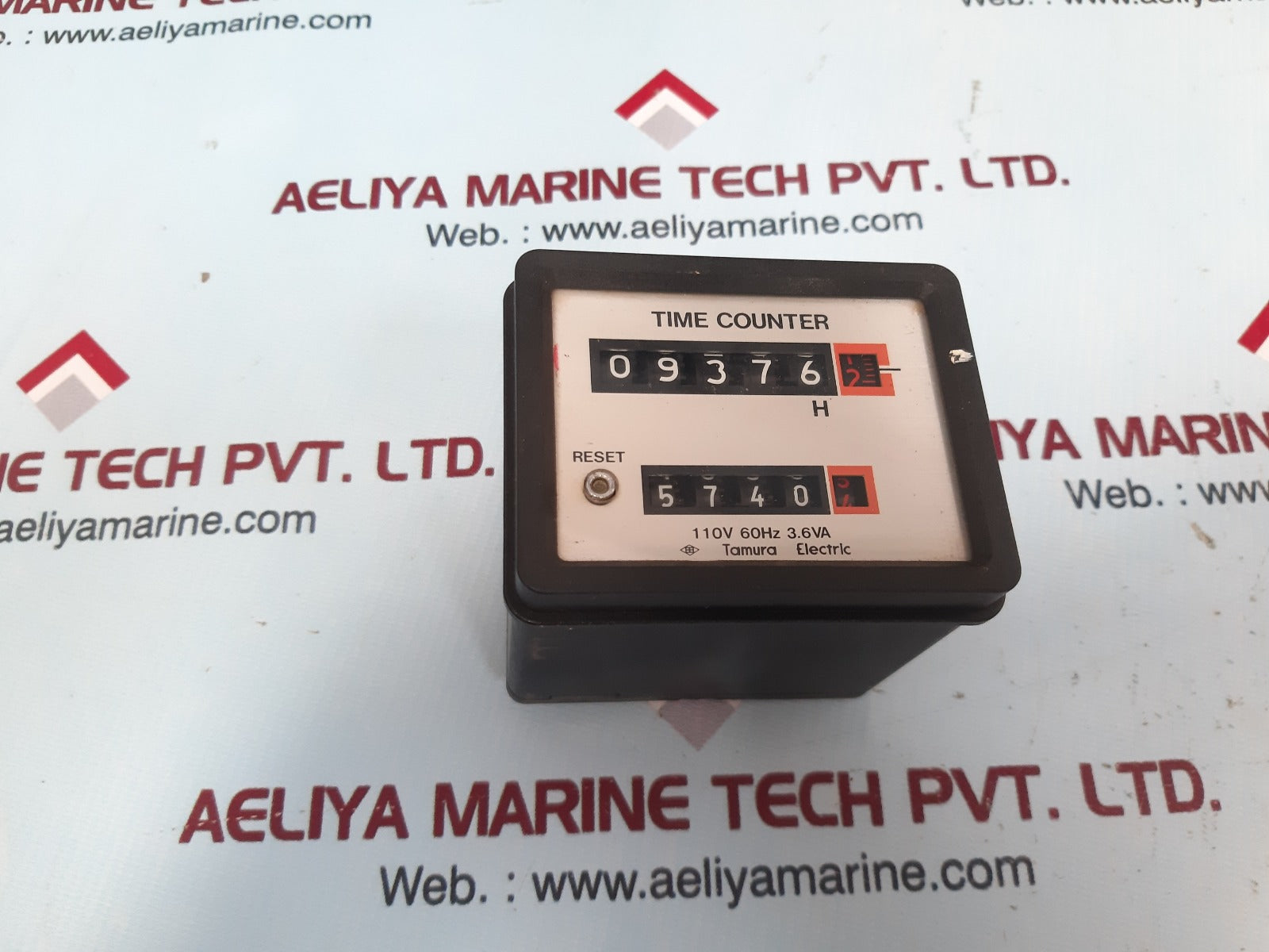 Tamura Electric Time Counter 110V 60Hz 3.6Va