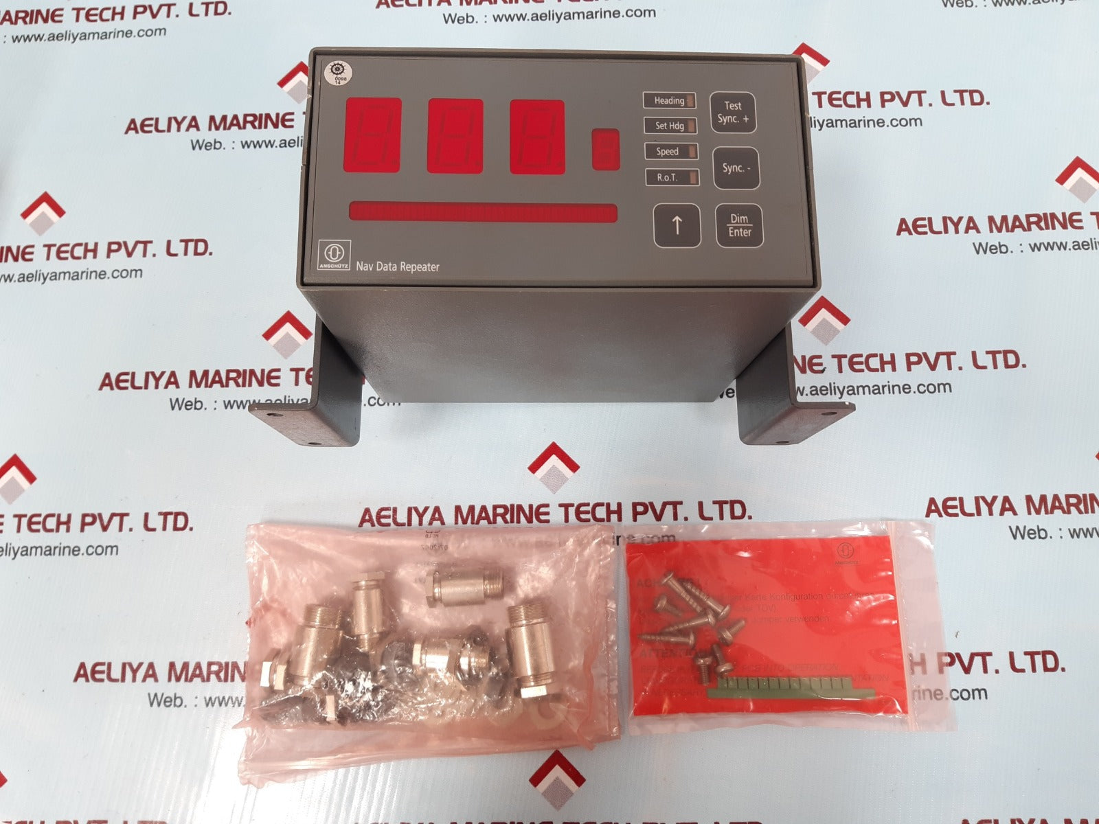 Rytheon anschutz nav data repeater 133-812.ng002 e02