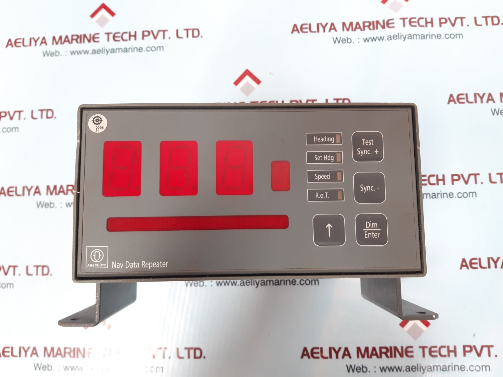 Rytheon anschutz nav data repeater 133-812.ng002 e02