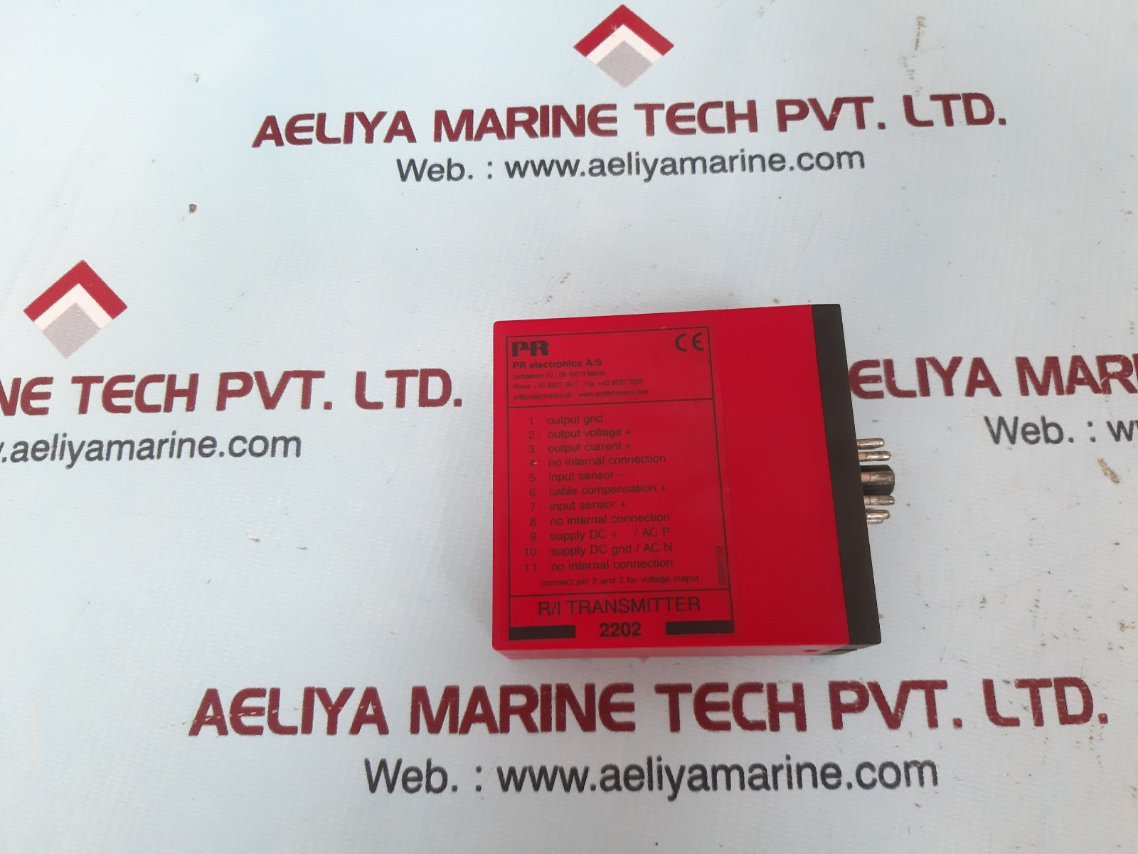 Pr electronics 2202 r/i transmitter 2202r2d