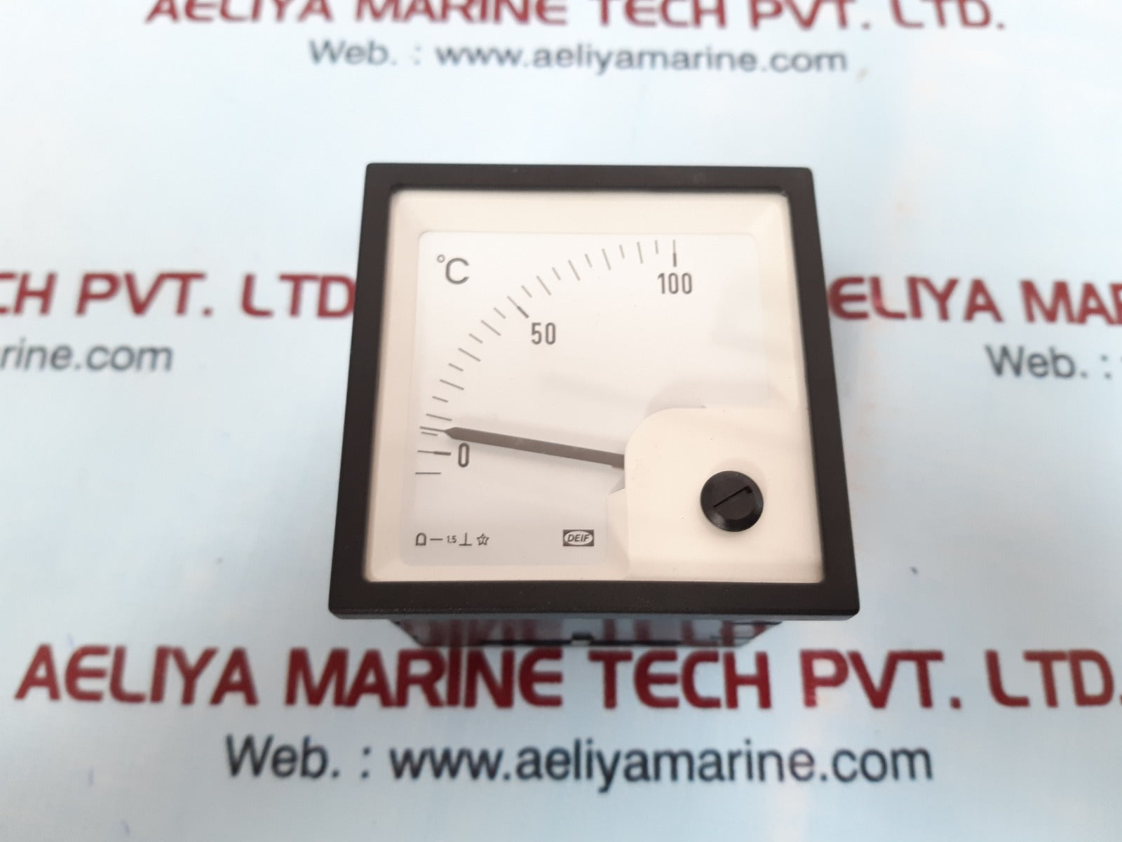 Deif dq72-x meter 0 to 100 ºc