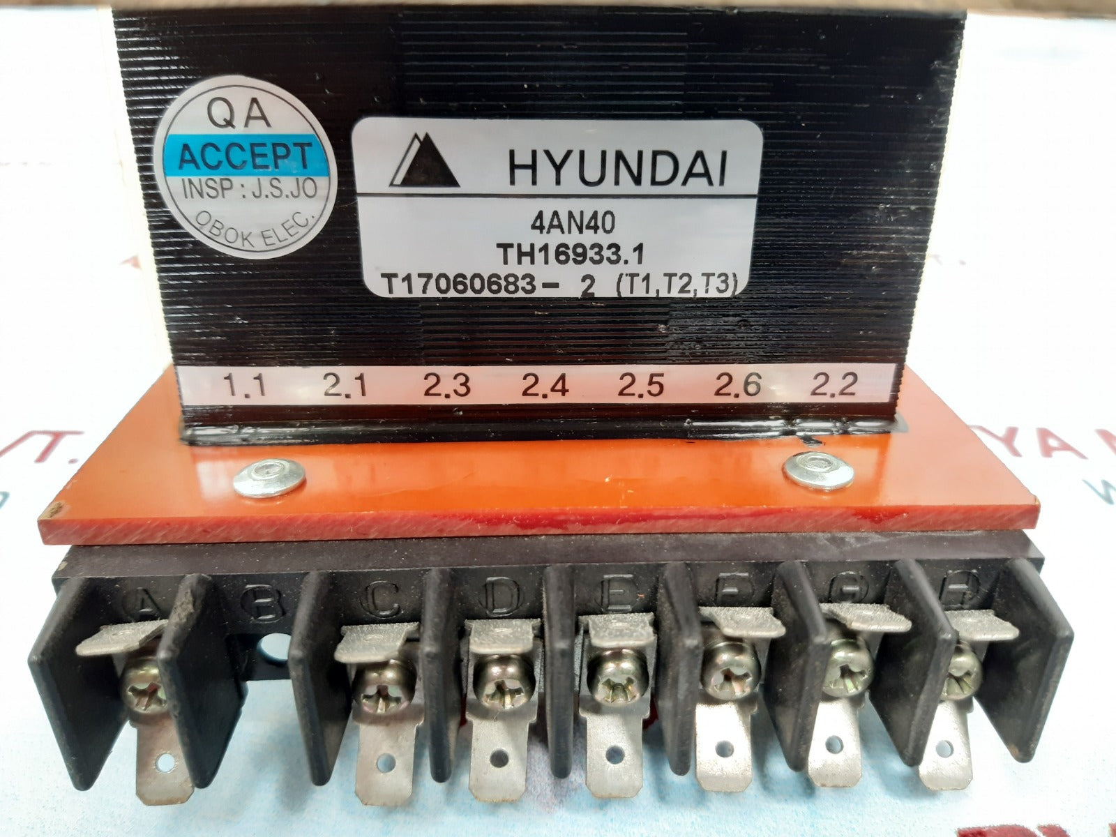 Hyundai 4an40 transformer th16933.1