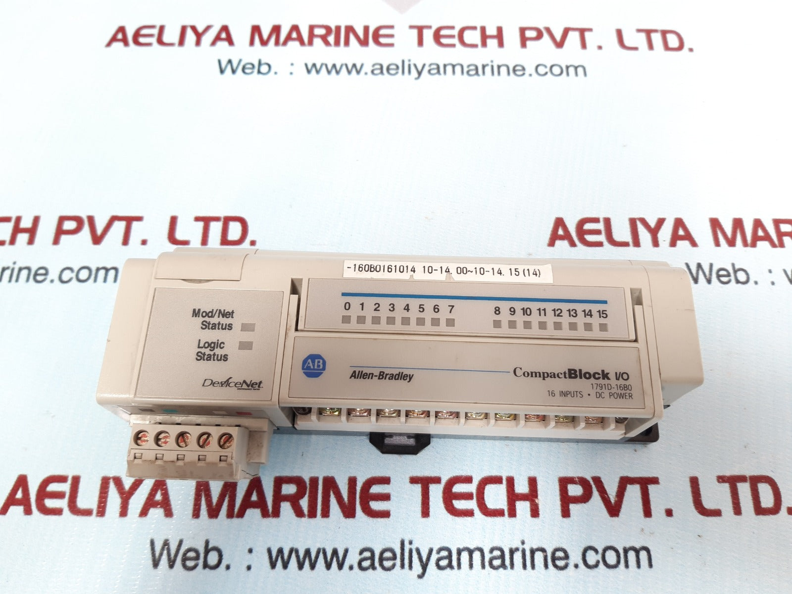 Allen-bradley 1791d-16b0 compact block i/o ser.D