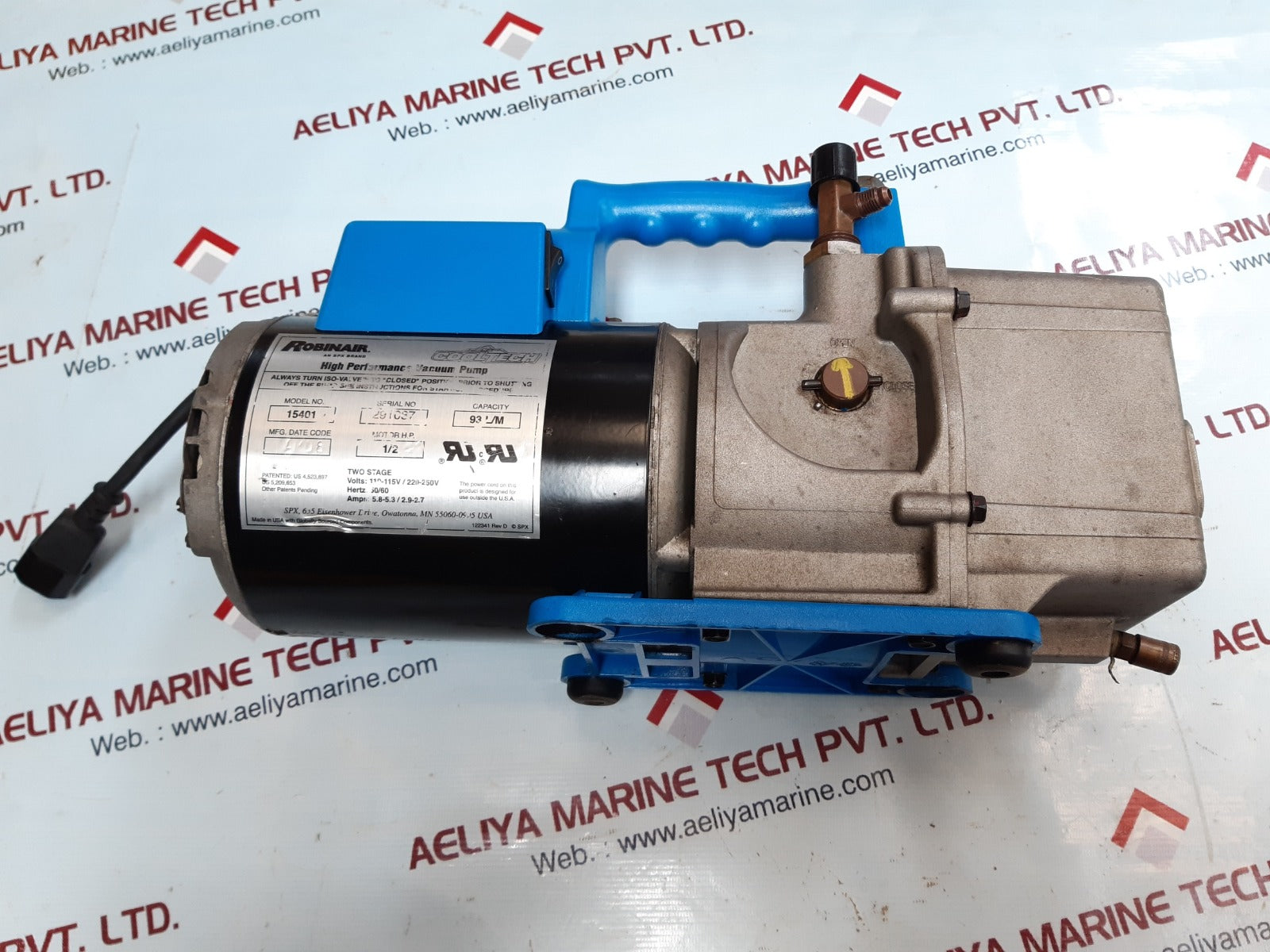 Robinair 15401 high performance vacuum pump