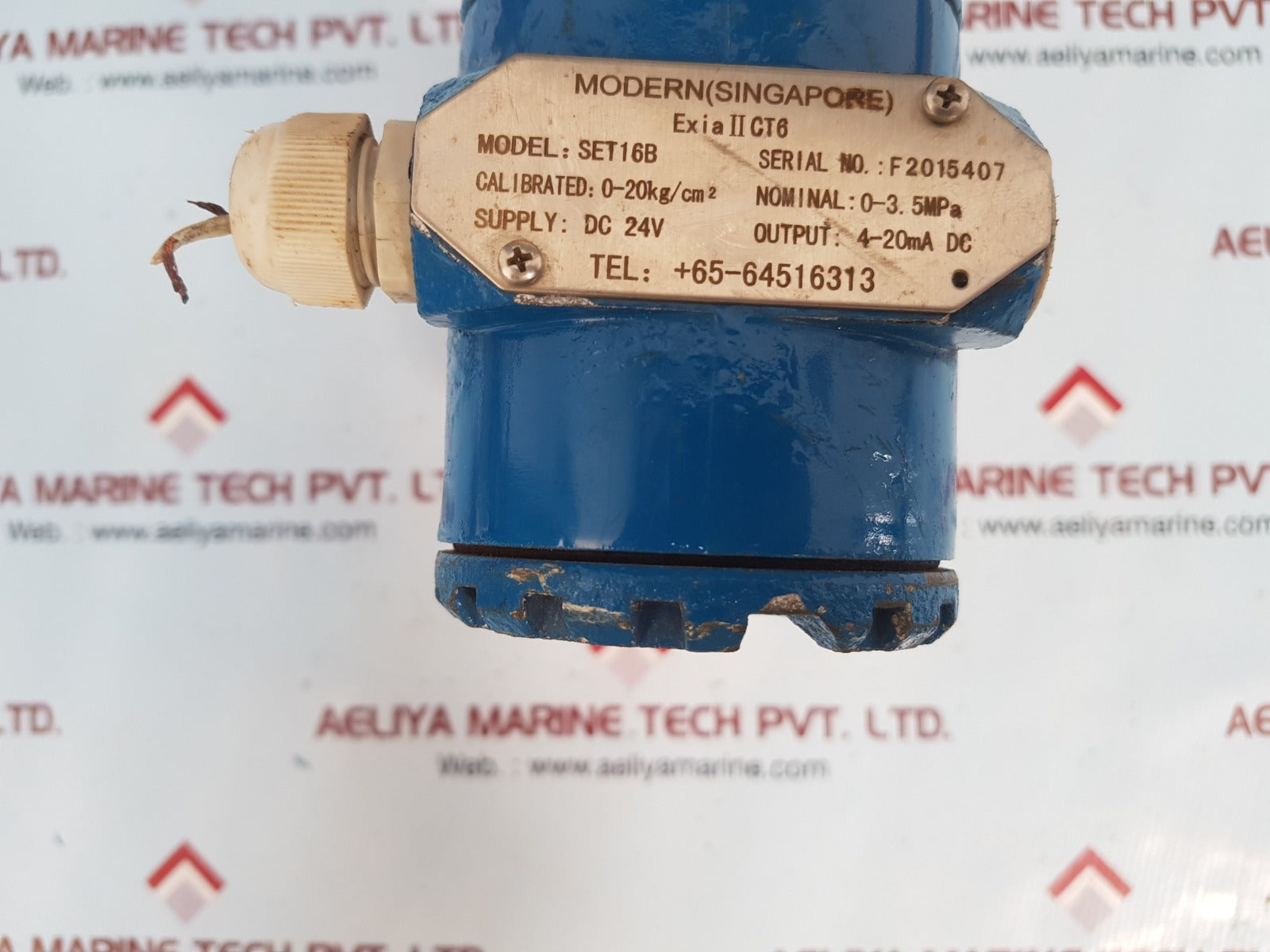 Modern set16b explosion proof transmitter 0-20kg/cm2