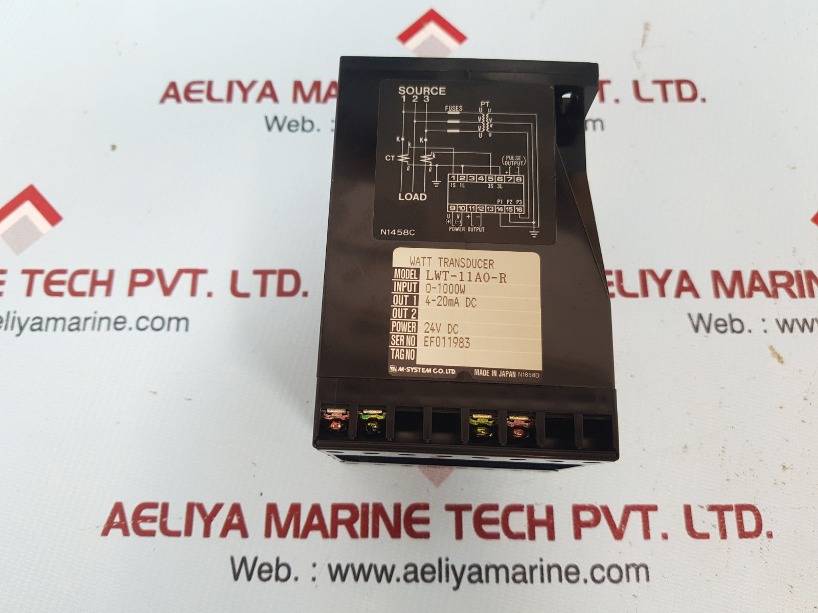 M-system lwt-11a0-r l-unit transducer