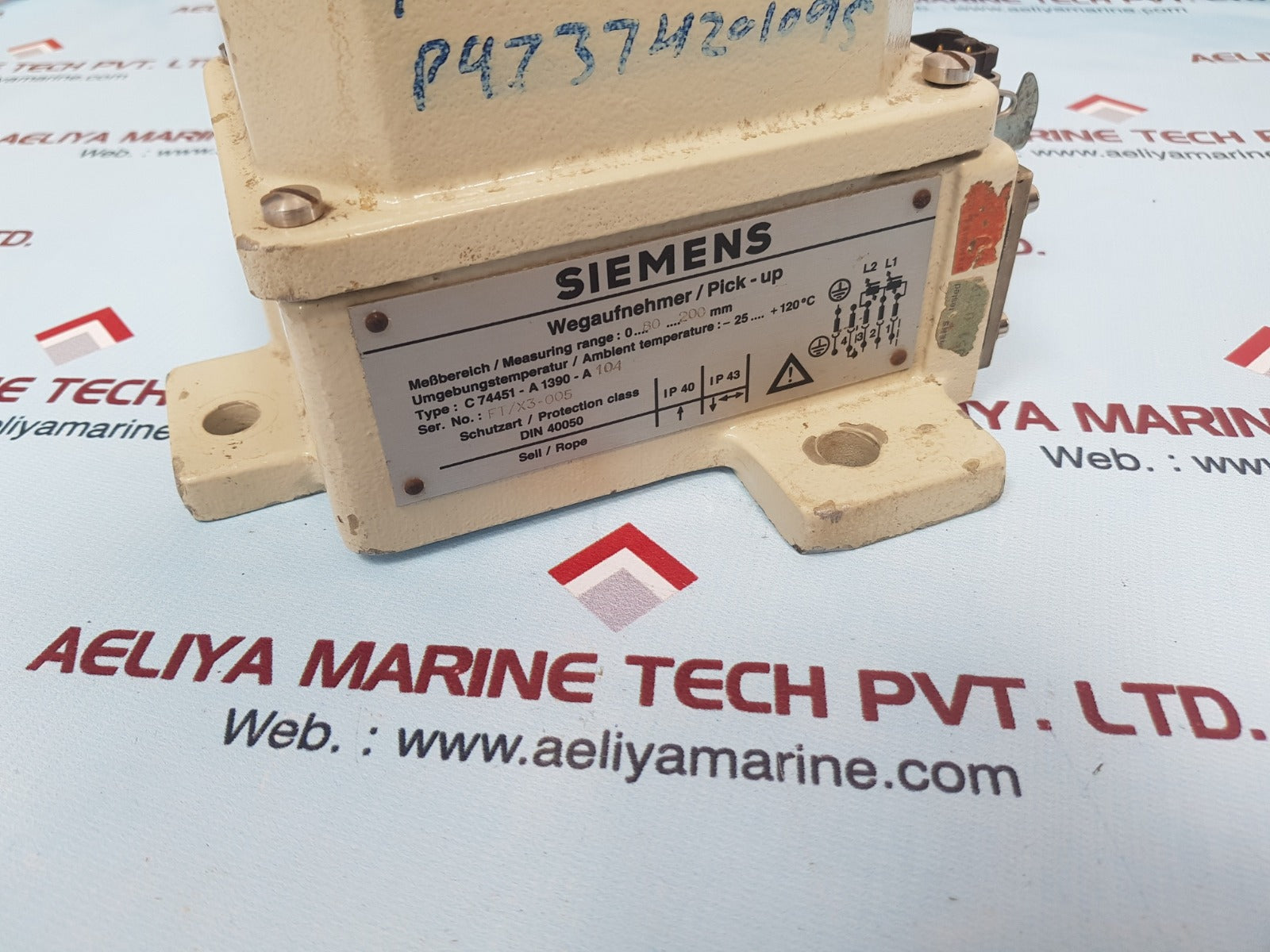 Siemens c74451- a1390- a104 sensor
