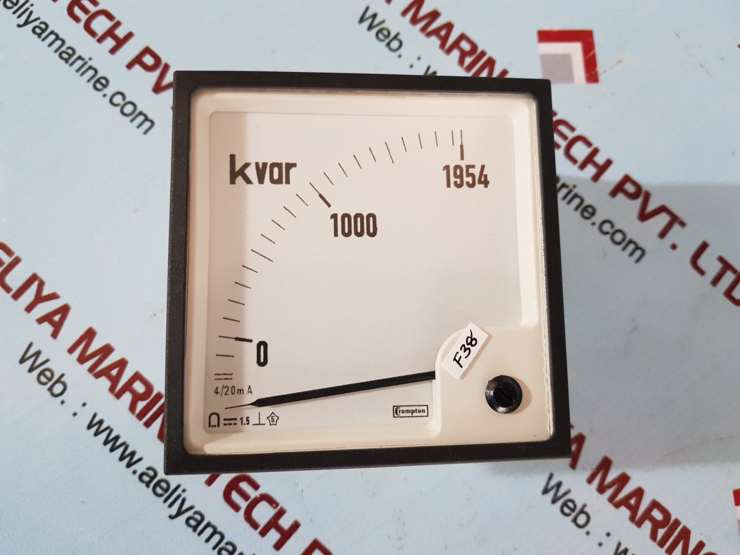 Crompton megacon pq96c var meter