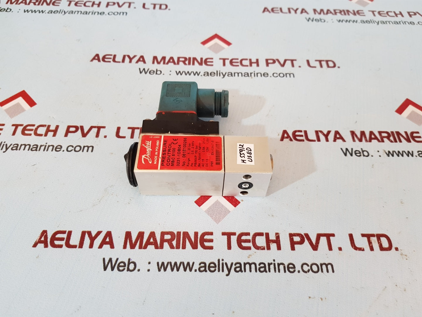 Danfoss mbc 5100 3231-1db04 pressure switch 061b100266