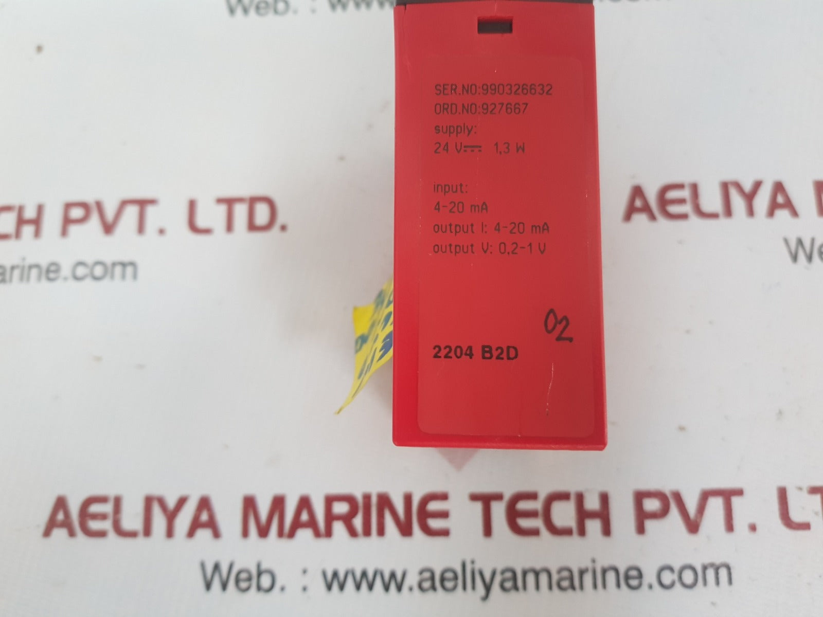 Pr electronics 2204 b2d isolation amplifier