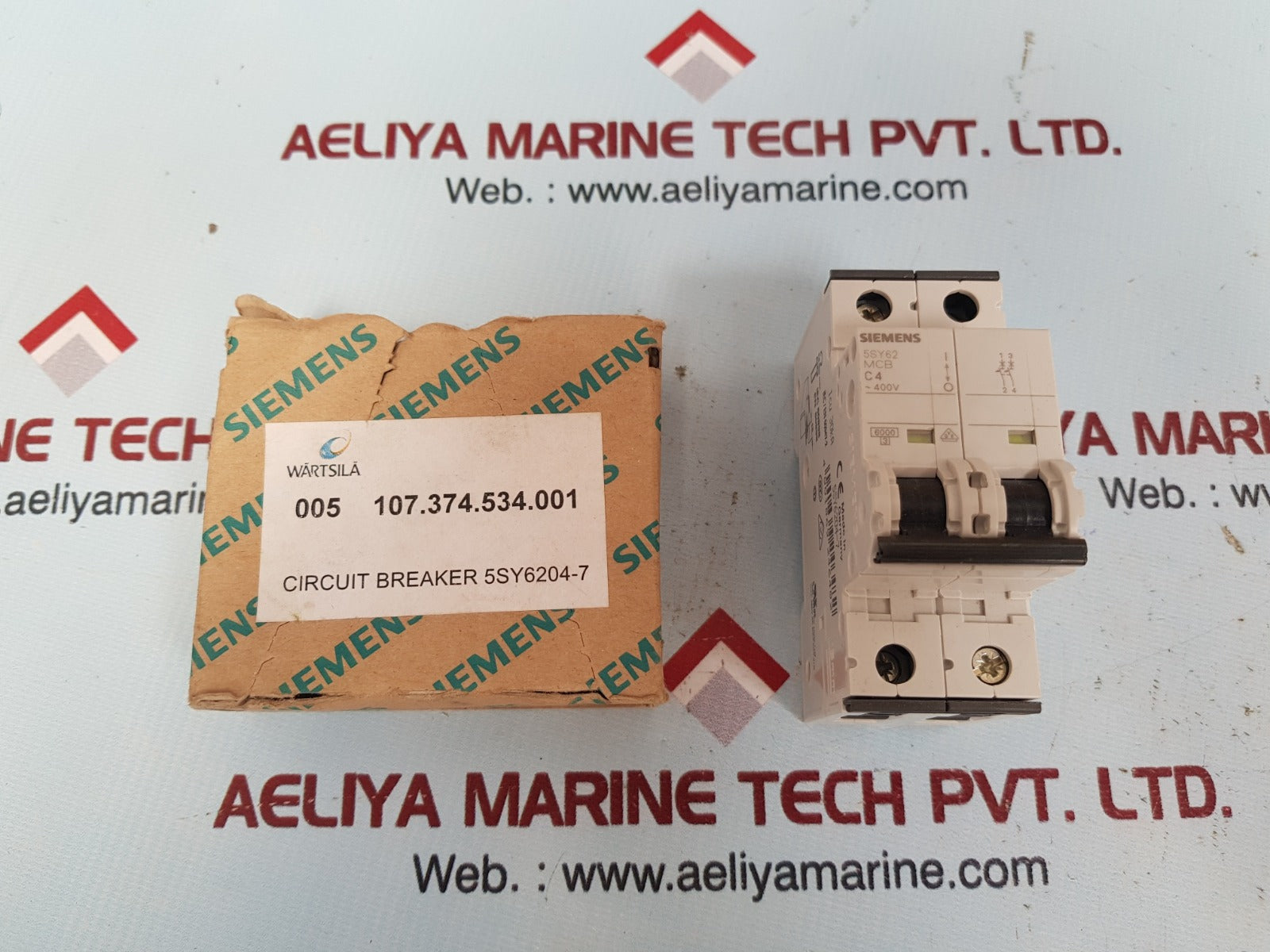Siemens 5sy62 mcb c4 circuit breaker