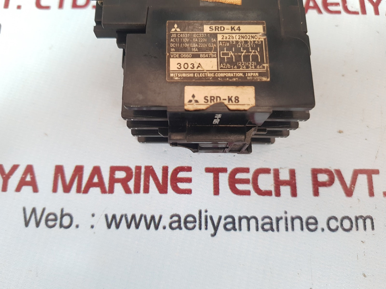 Mitsubishi electric srd-k4 magnetic contactor