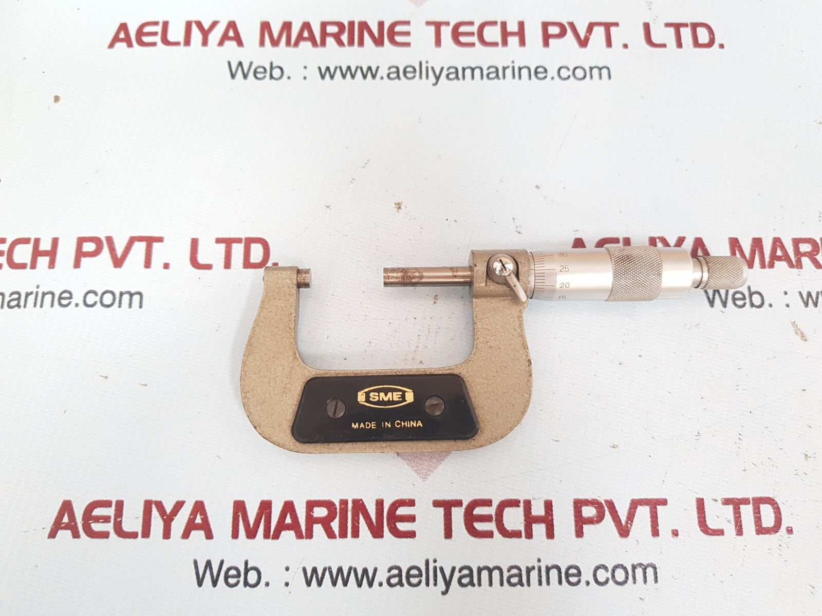 Sme 25-50 mm outside micrometer 0.01 mm