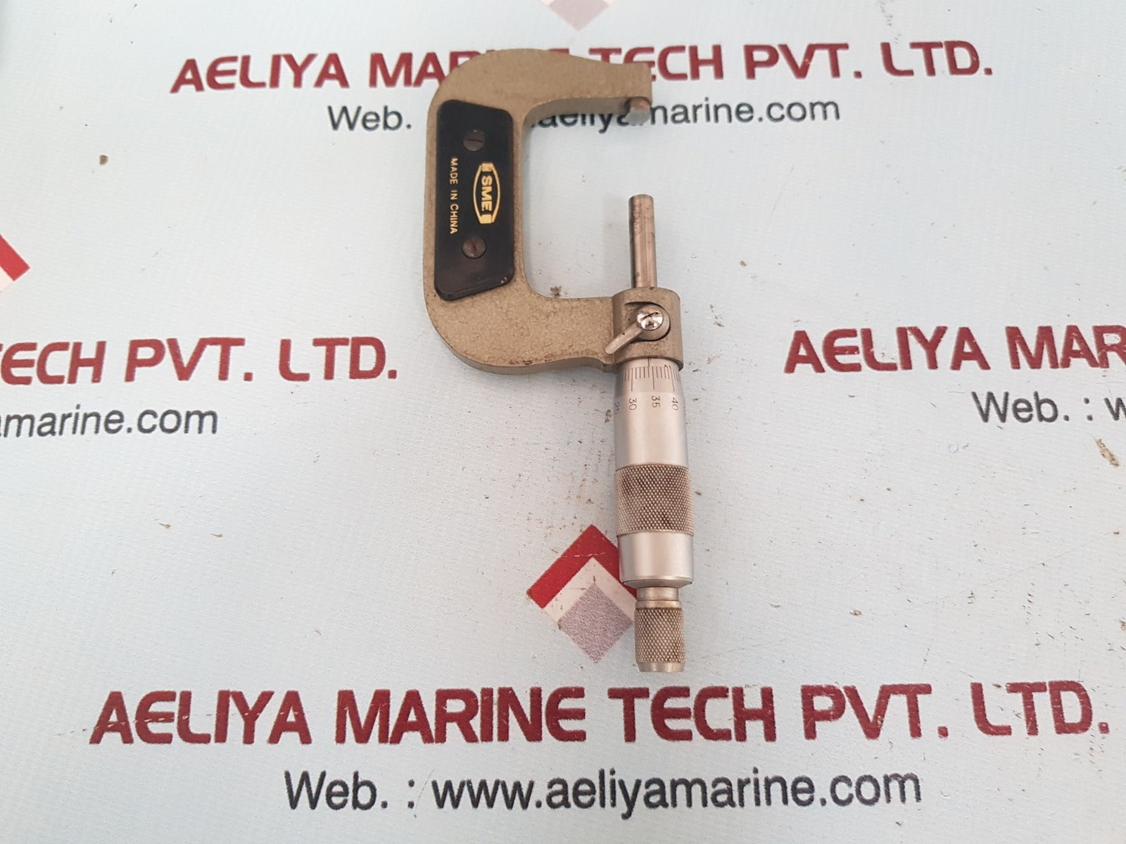 Sme 25-50 mm outside micrometer 0.01 mm